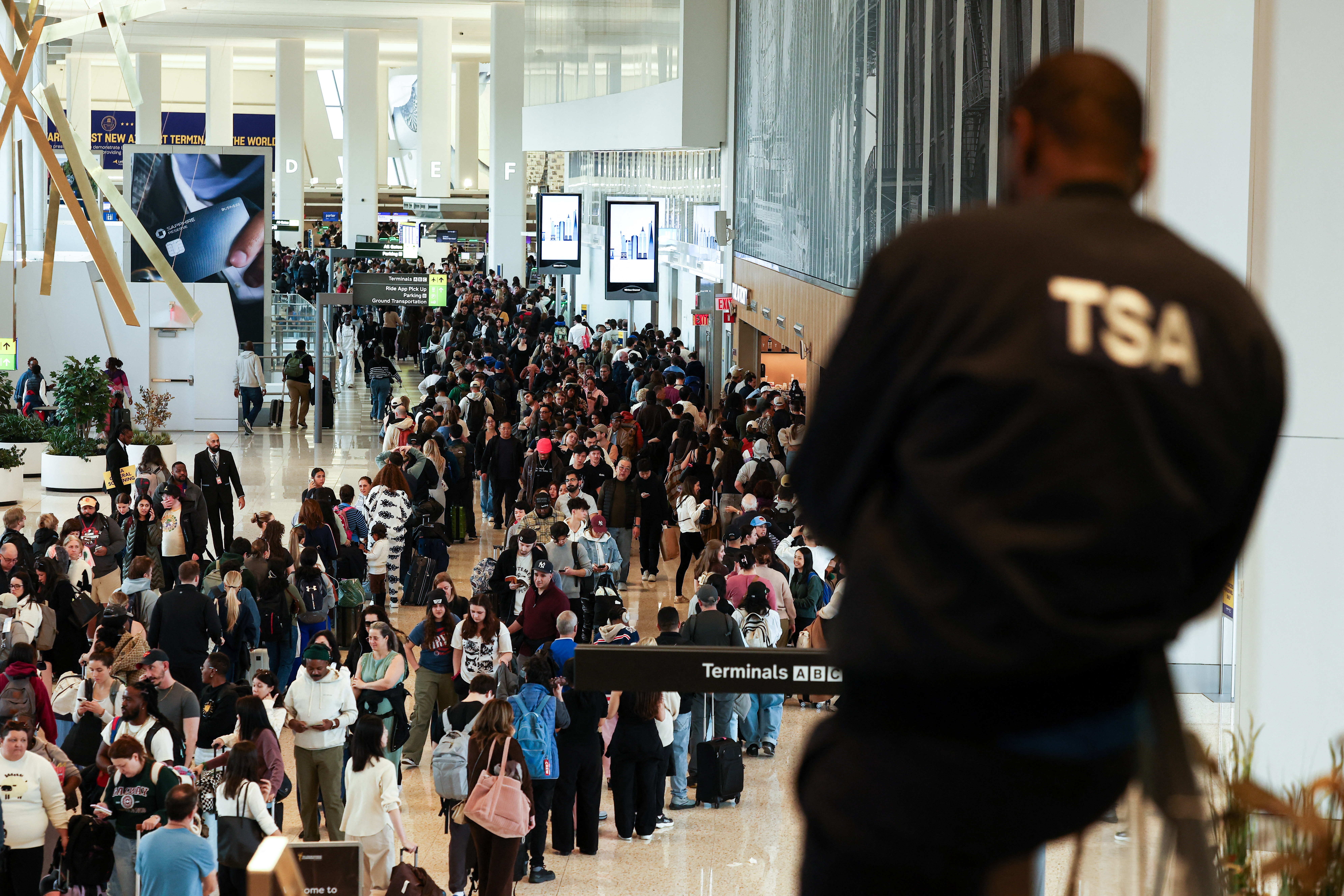 TSA boss warns of airport closures as Homeland Security funding fight drags on