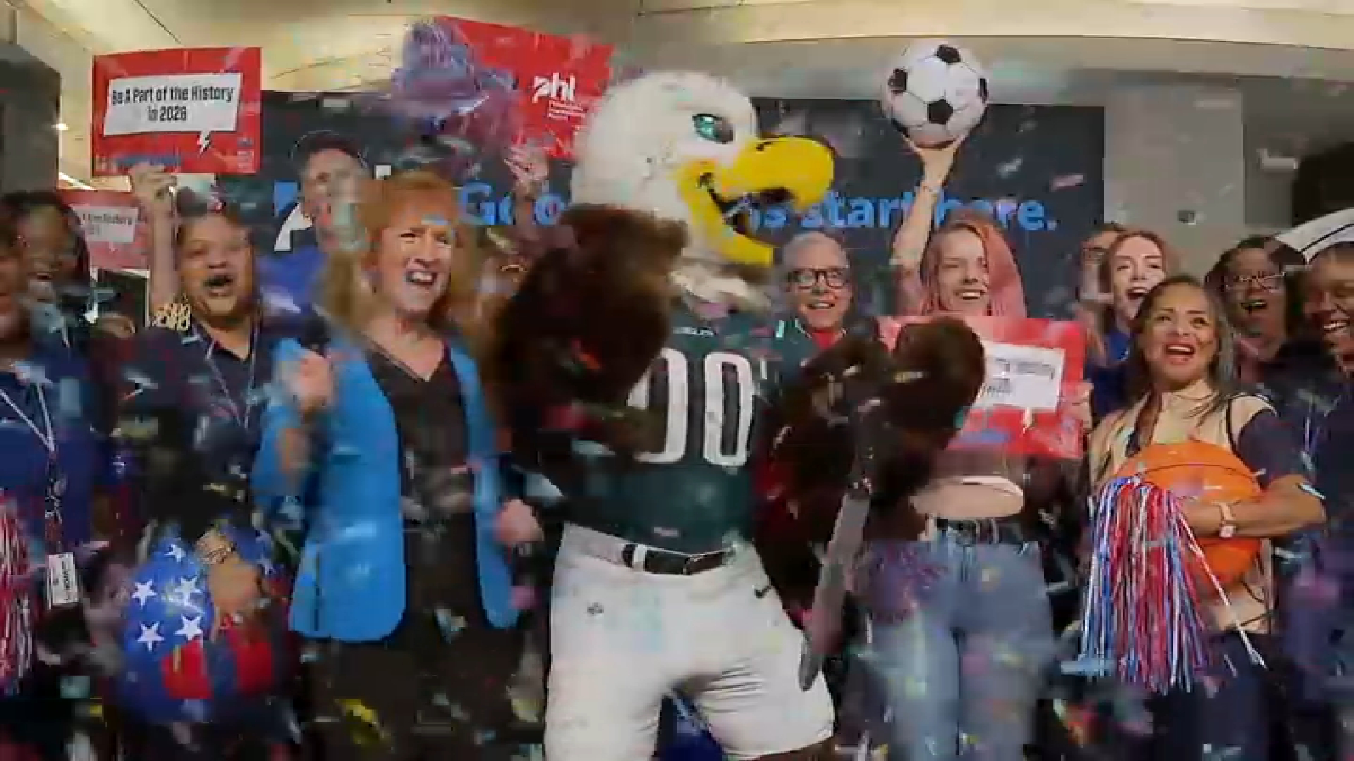 Philly International Airport celebrates 2026 events with kickoff party