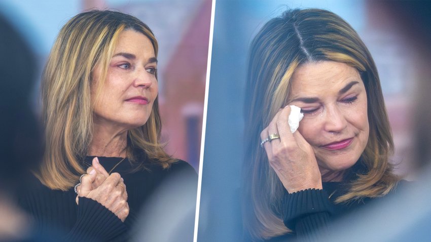 Savannah Guthrie tears up in 1st ‘Today' Show visit since Mom's  disappearance
