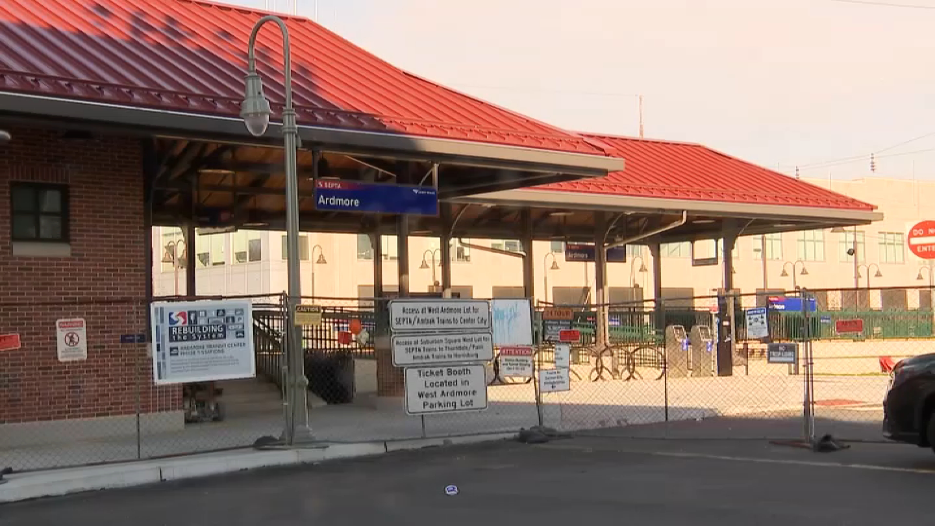 Ardmore Station opening new platform Monday after 6 years of construction