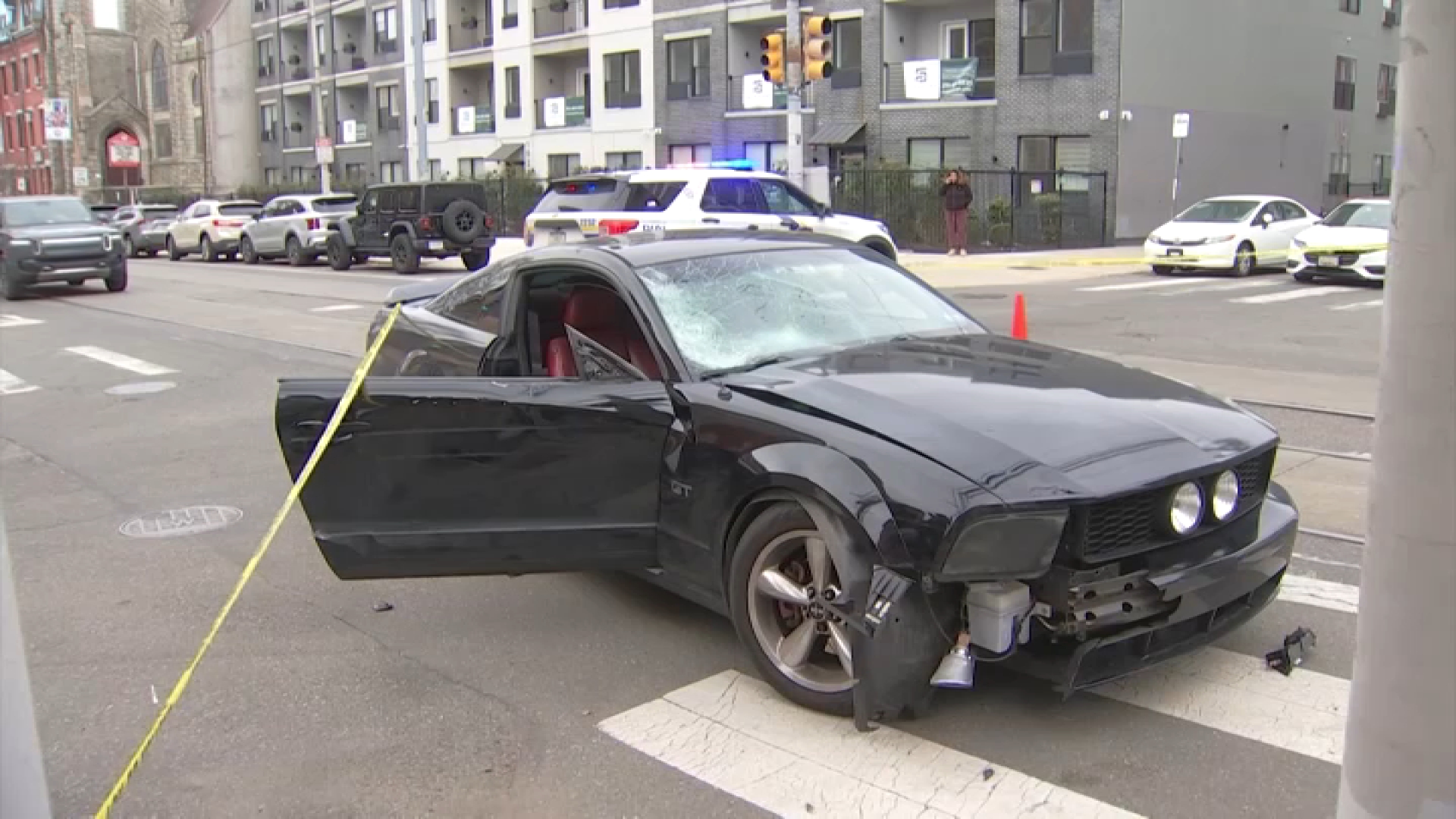 Man crossing street struck and killed by car in Philly, police say