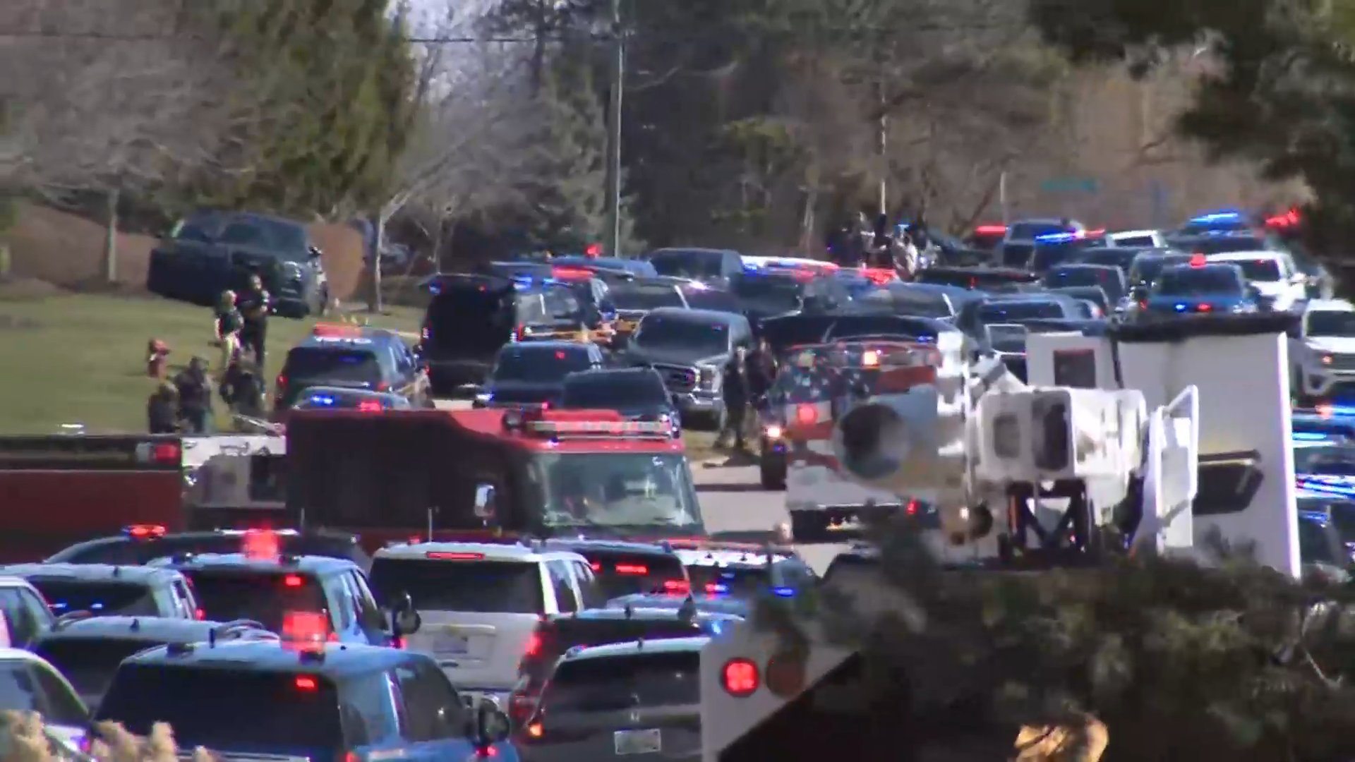 Police respond to report of ‘active shooter' at Jewish synagogue in Michigan