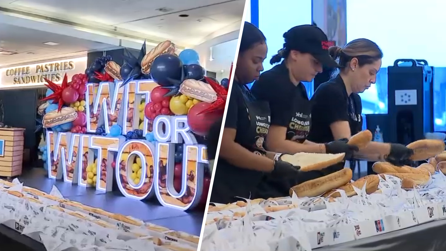 Over 1,200 cheesesteaks later, Philadelphia International Airport sets record