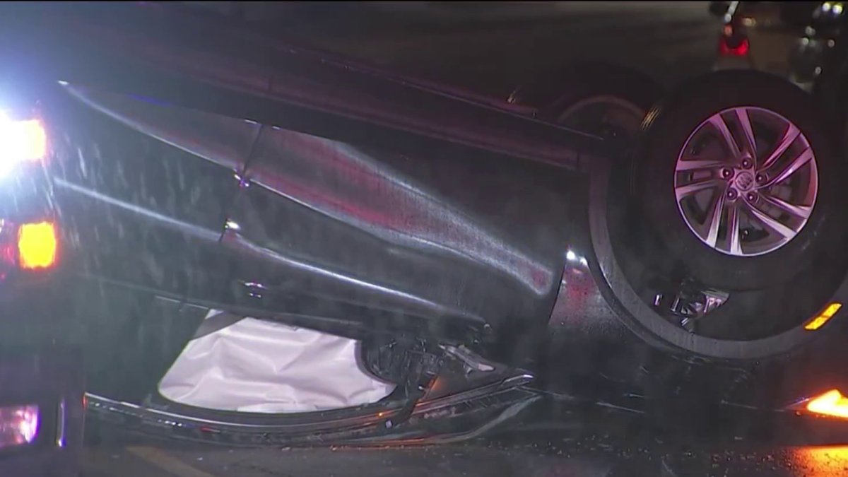 Woman injured after rollover crash in Philadelphia’s West Oak Lane ...