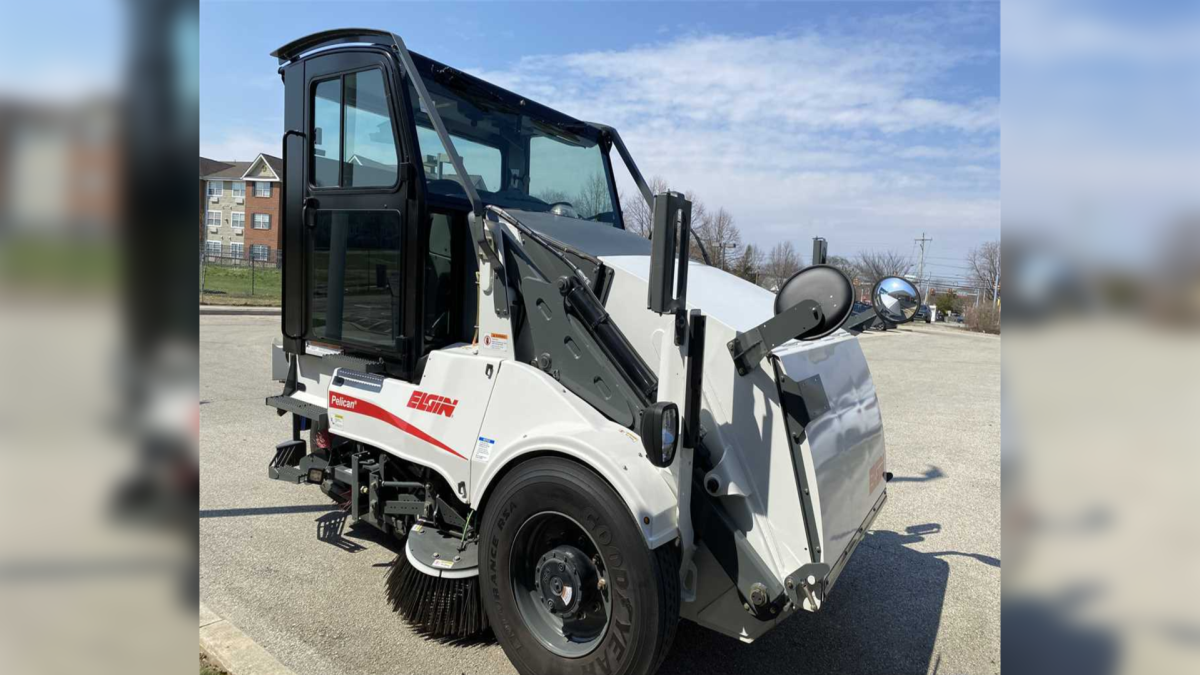 Delco town puts street sweeper up for auction. Here's how you could take it home
