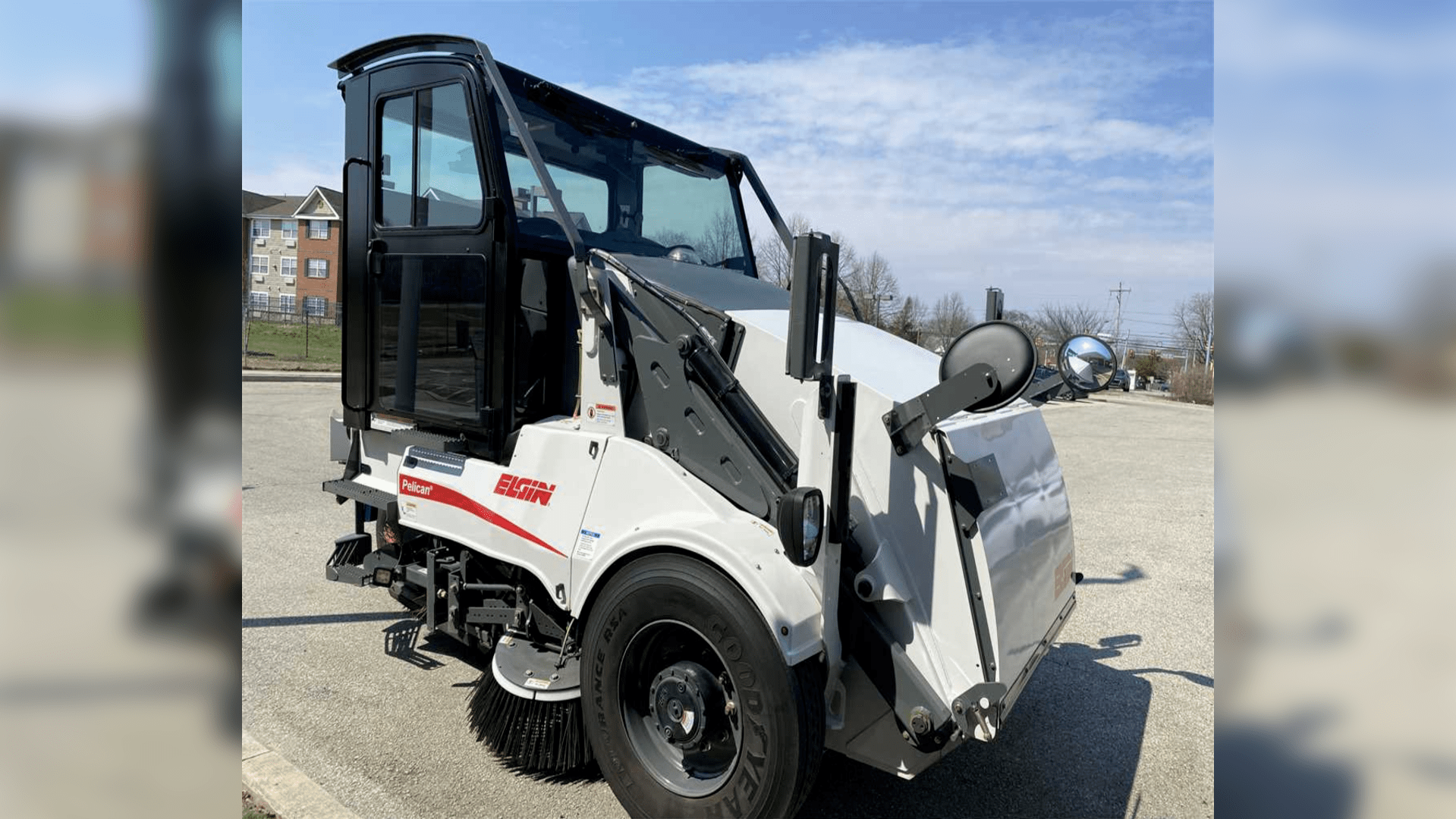 Delco town puts street sweeper up for auction. Here's how you could take it home