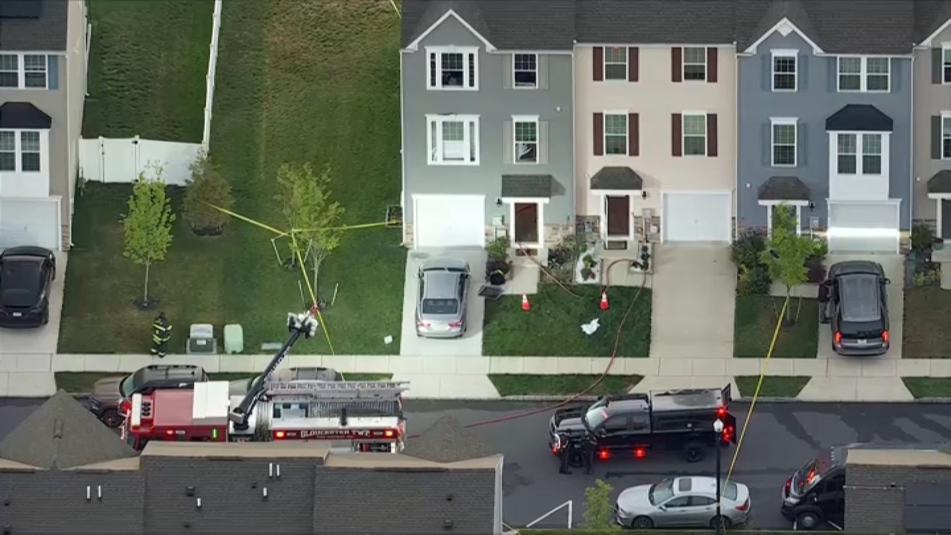 Man arrested after woman slain, house set ablaze in Gloucester Twp., police say