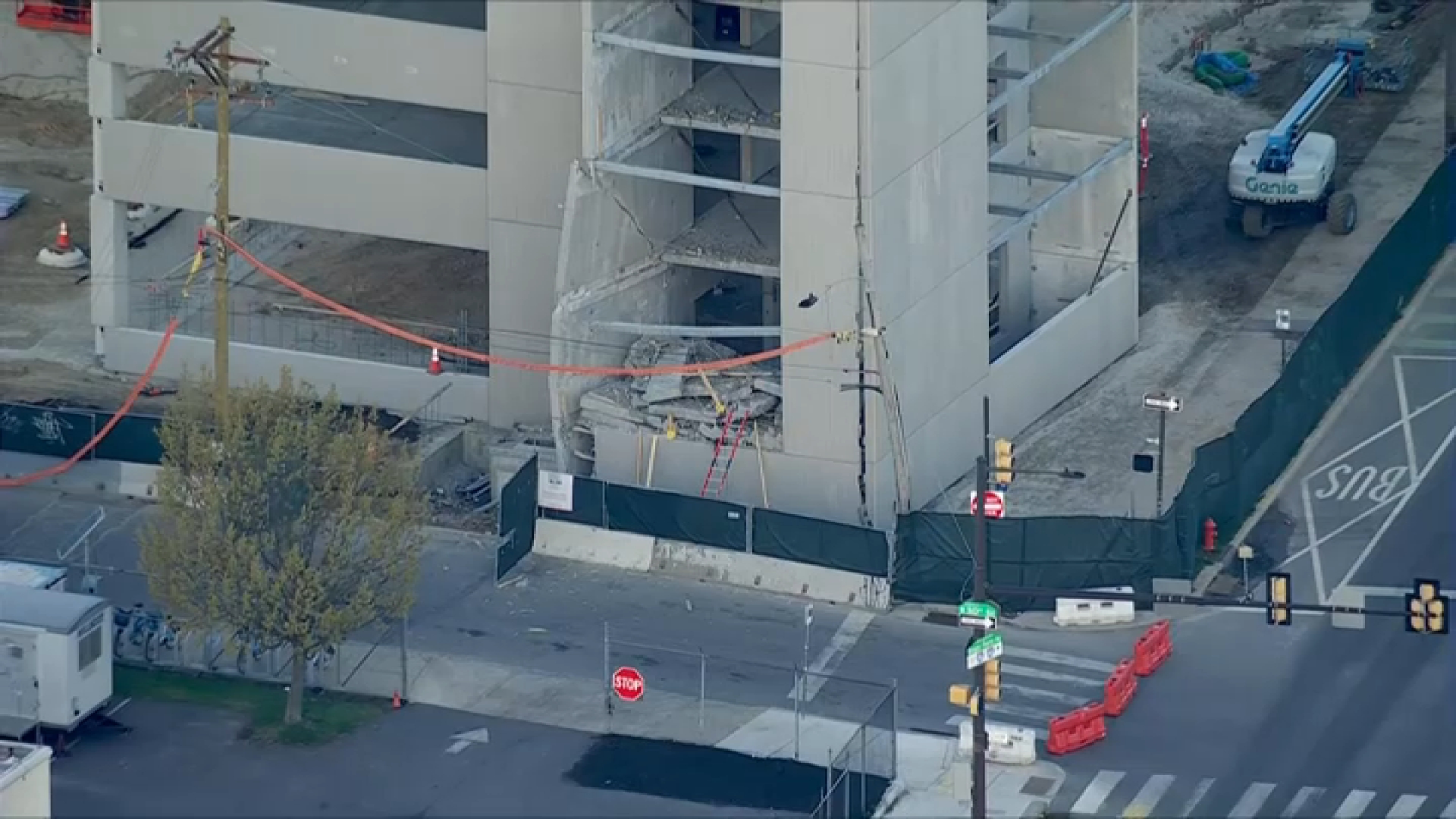 Collapsed parking garage in Philly set to be demolished early Saturday morning