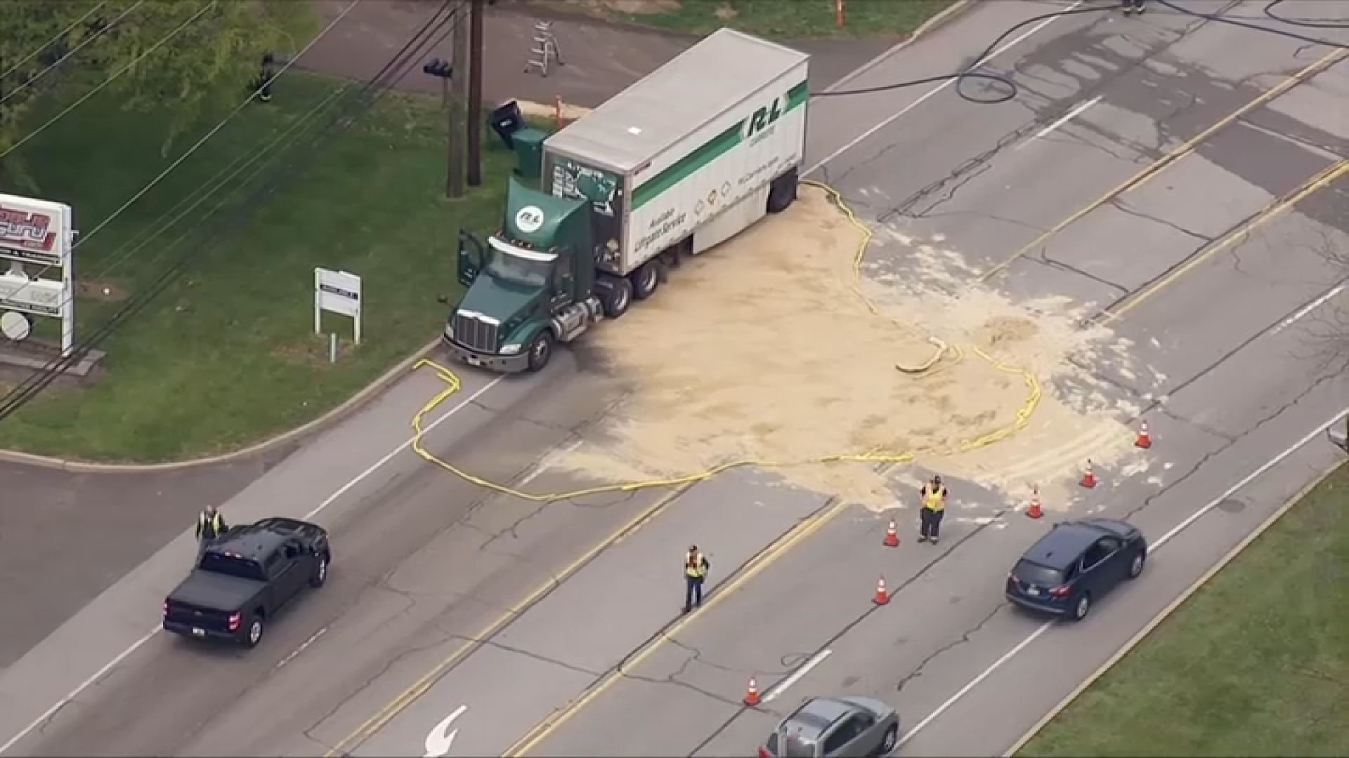 Stretch of Rt. 309 closed in Hatfield Twp. due to hazmat situation
