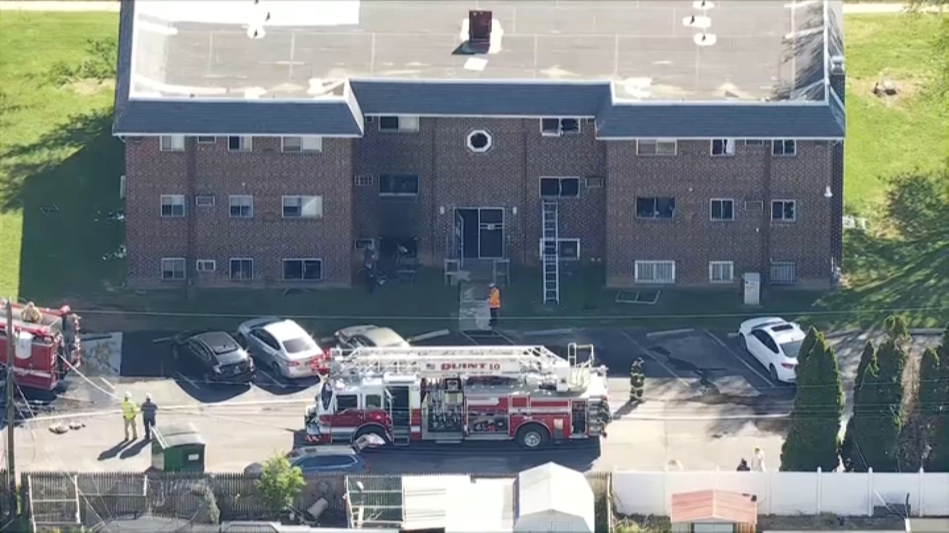 Several people hospitalized after apartment catches fire in Newark, Delaware