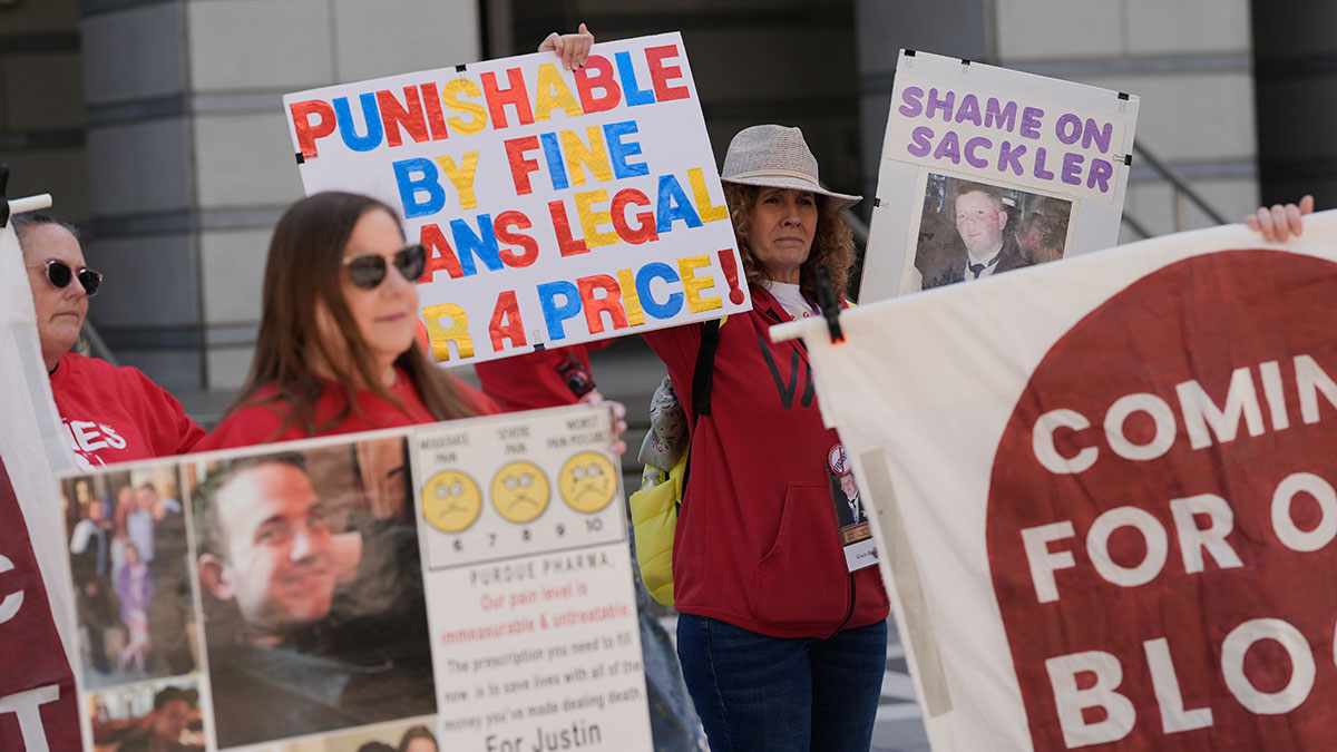 Judge approves OxyContin maker Purdue Pharma's criminal sentence, a last step before it dissolves