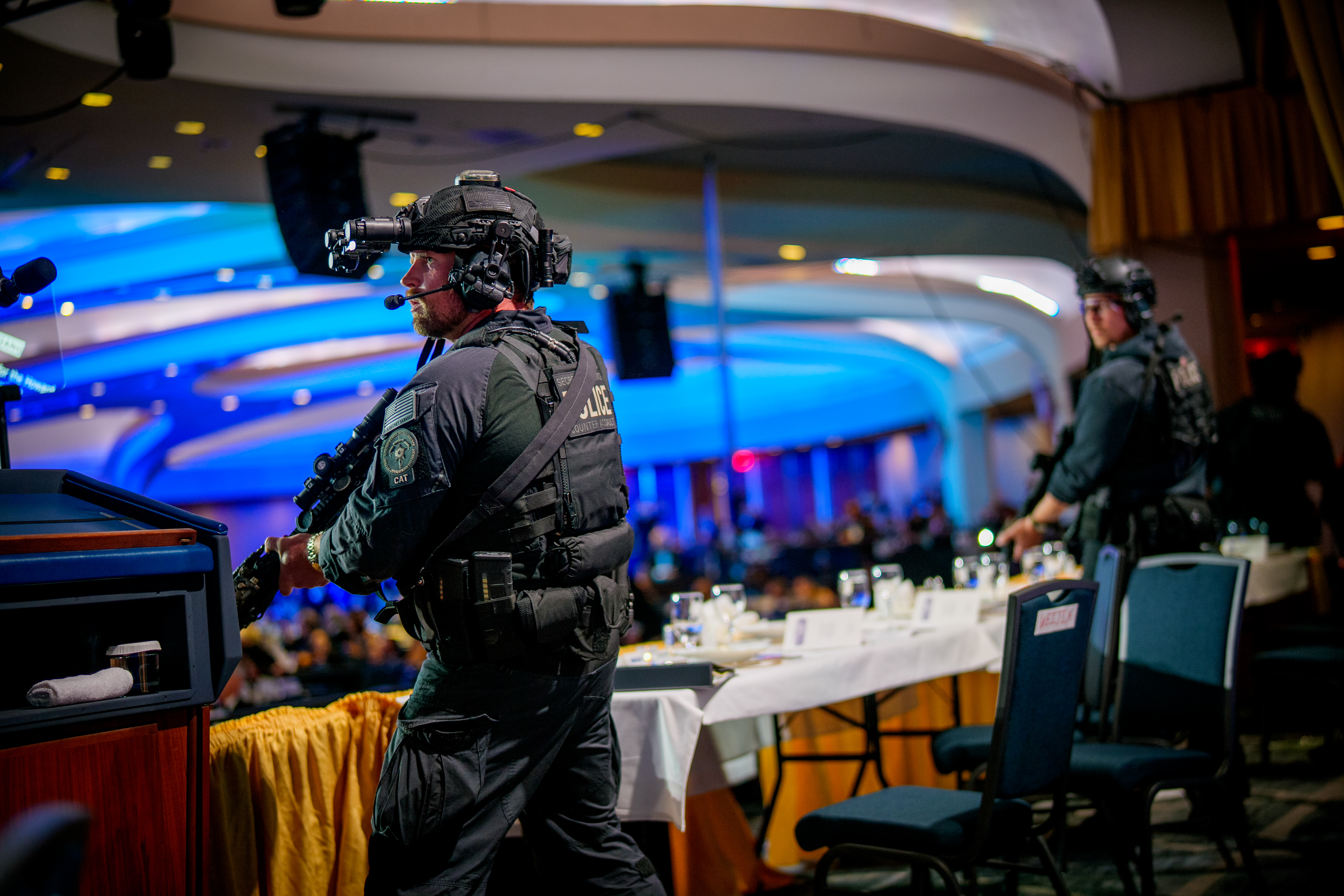 New video shows correspondents' dinner suspect shooting officer, top prosecutor says