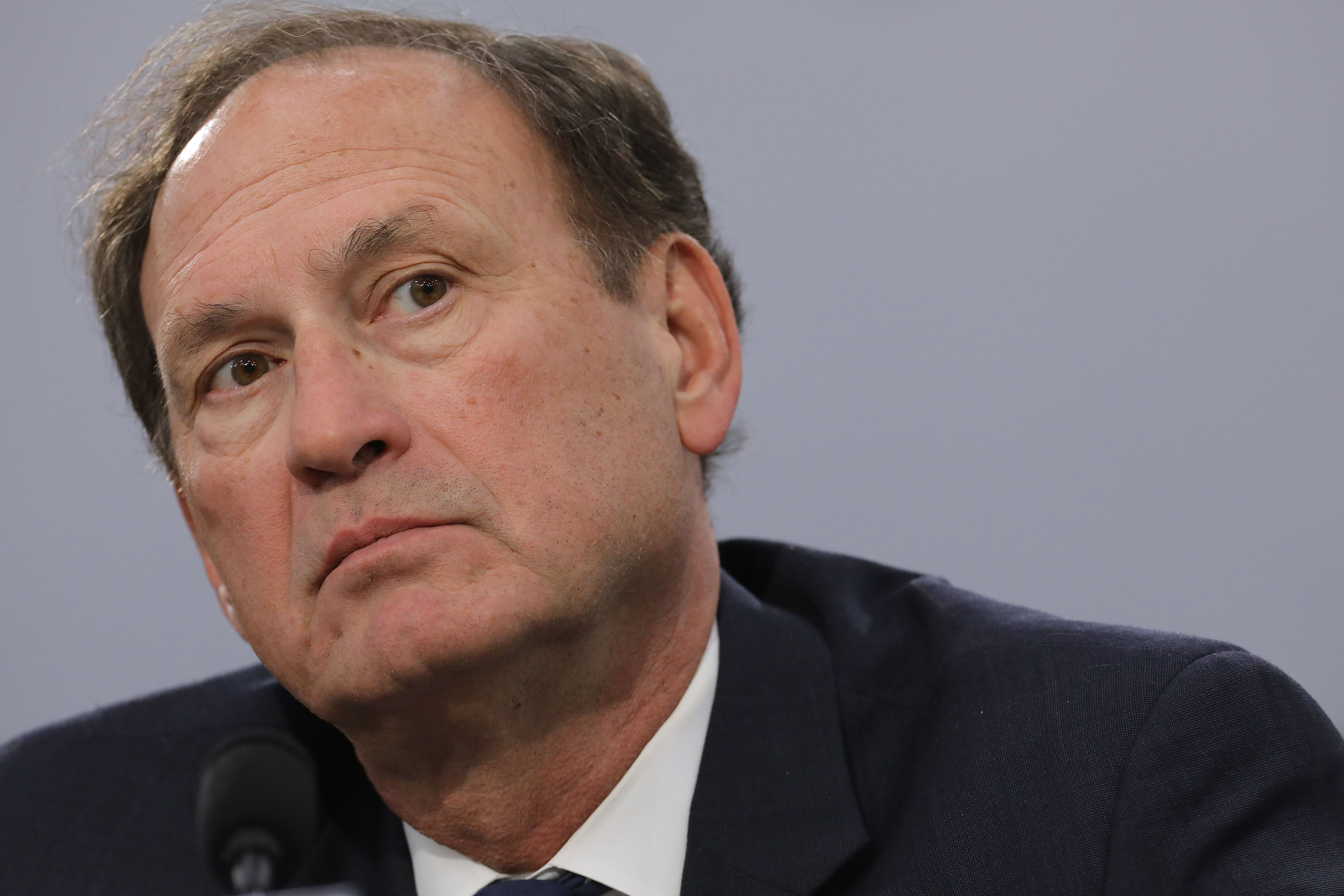 Supreme Court Justice Samuel Alito fell ill last month in Philadelphia