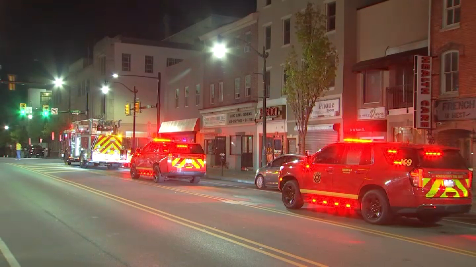 Officials: Investigation underway after fire tears through Norristown business