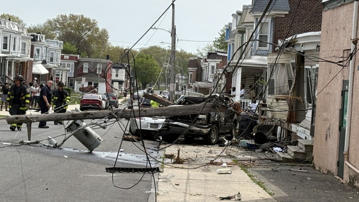 Delaware crash leaves person hospitalized, utility poles sheared and homes damaged