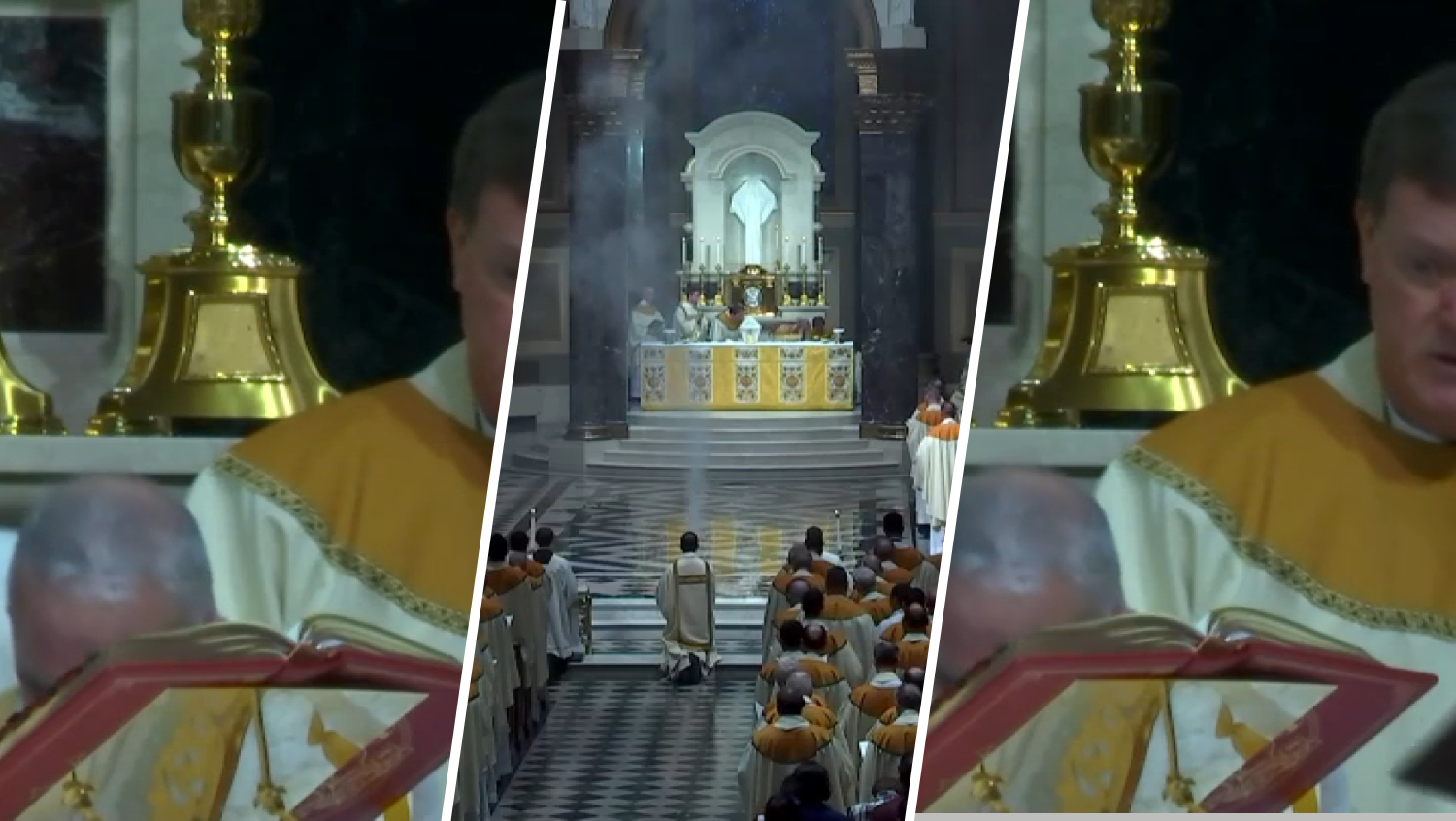 Archbishop Perez fainted twice behind altar at Thursday mass in Philly