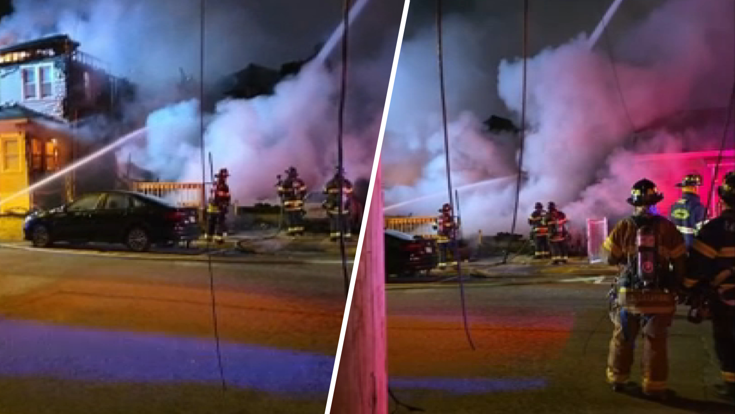 Fire rips through home at the Jersey Shore overnight, no injuries reported