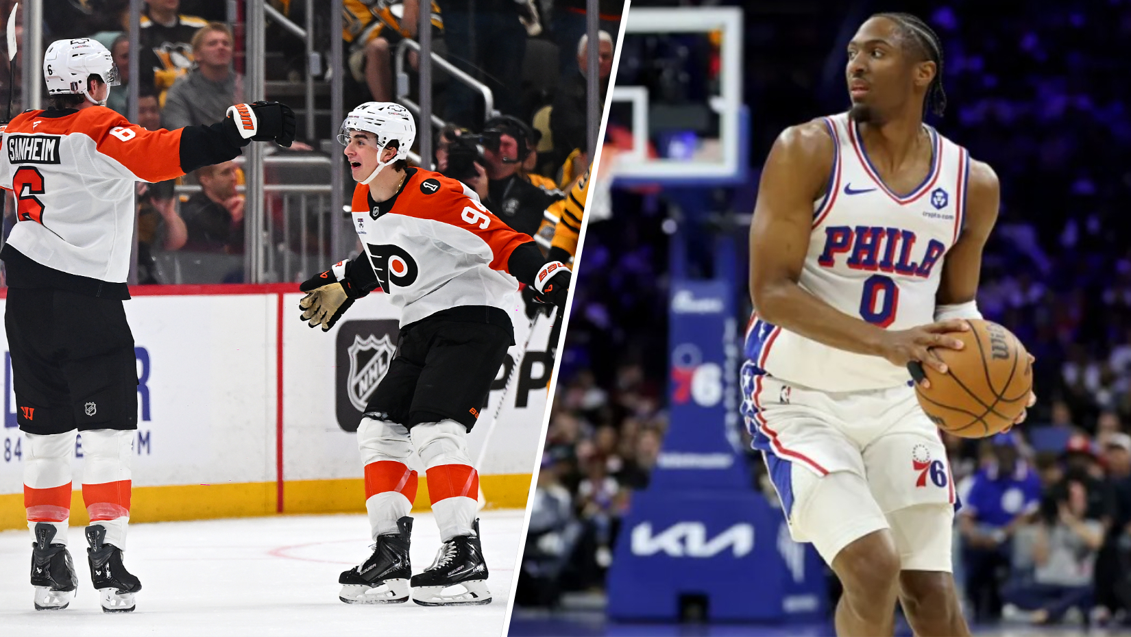 Celebrate the postseason at free Flyers/Sixers pep rally in Center City