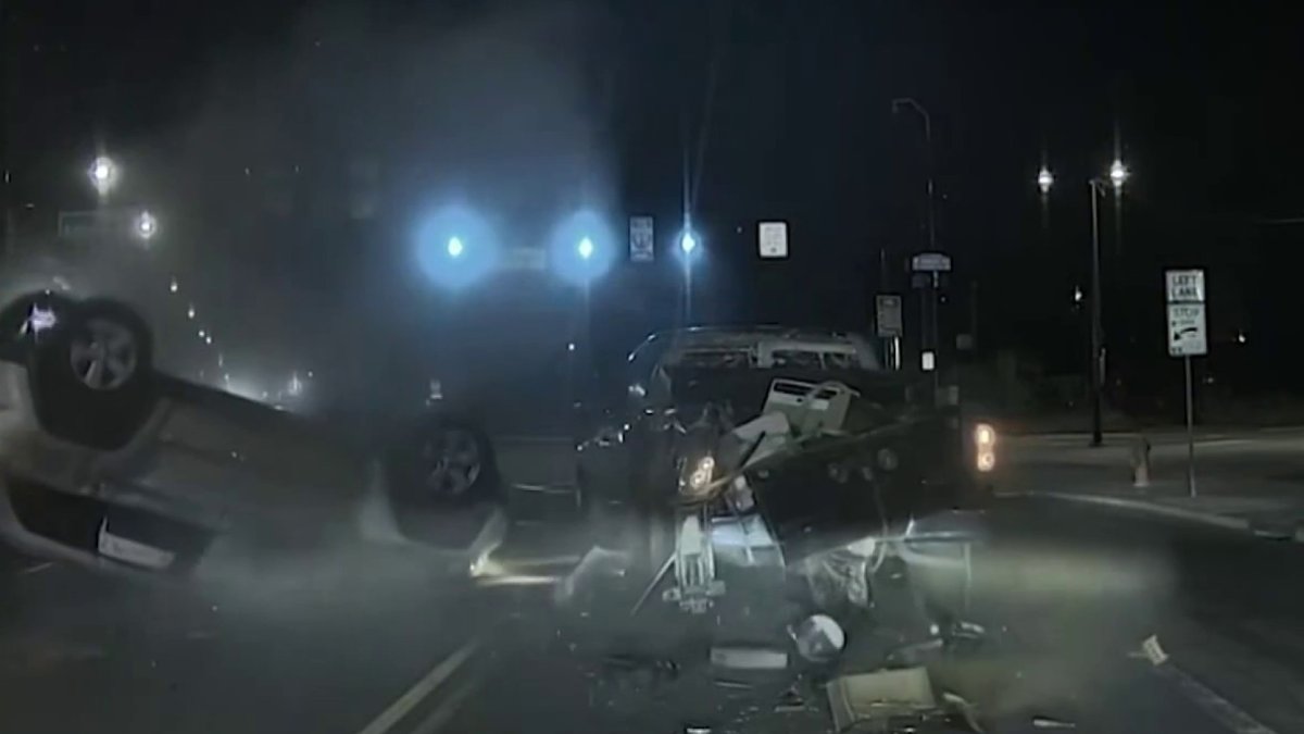 Video shows crash after vehicle stolen in Northeast Philly carjacking ...
