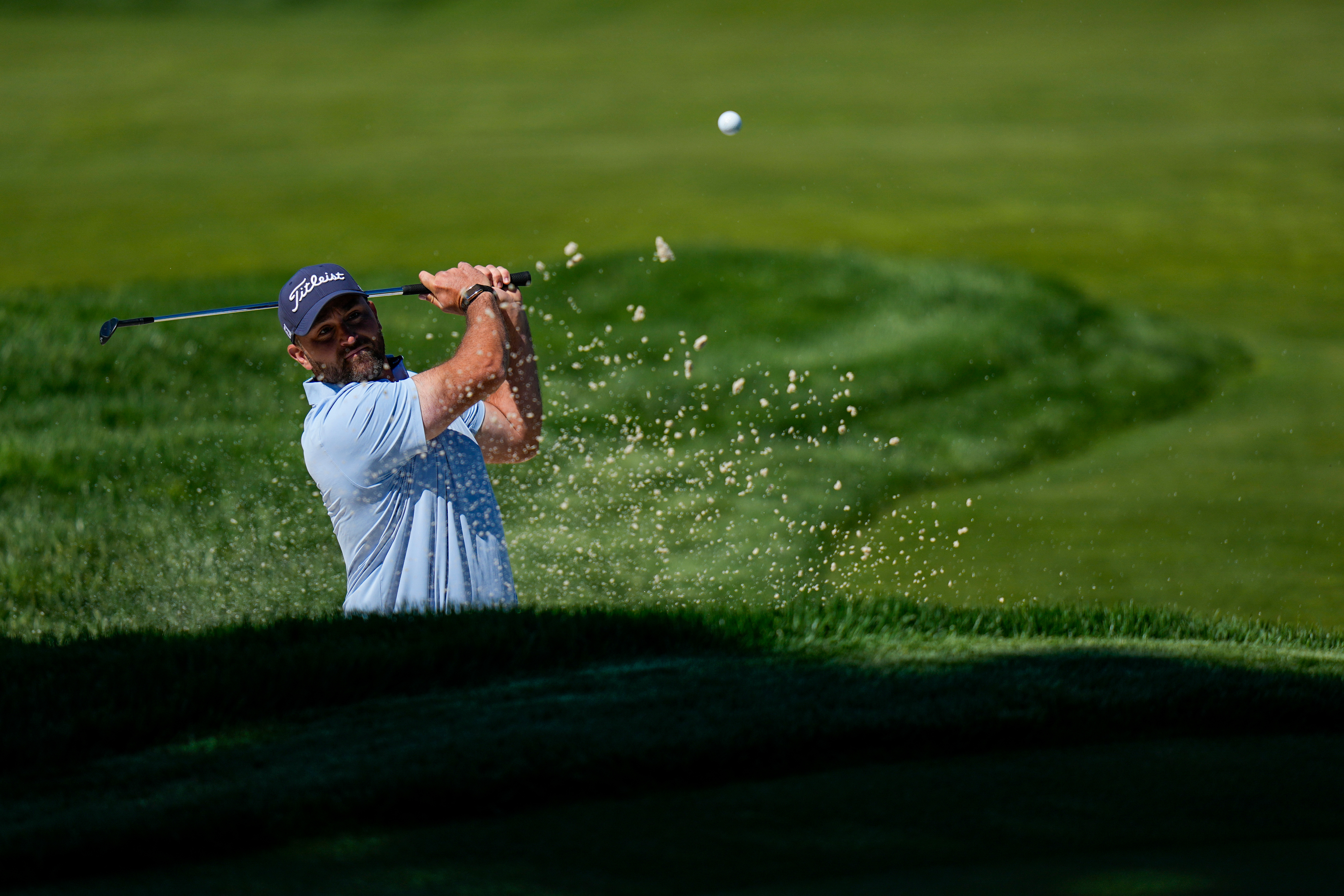Delco golf instructor Braden Shattuck tees off as PGA Championship gets underway