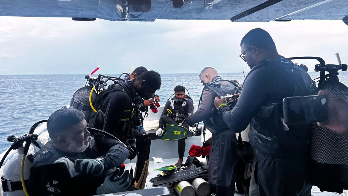 Bodies of 4 missing Italian divers found in a Maldives cave, official says