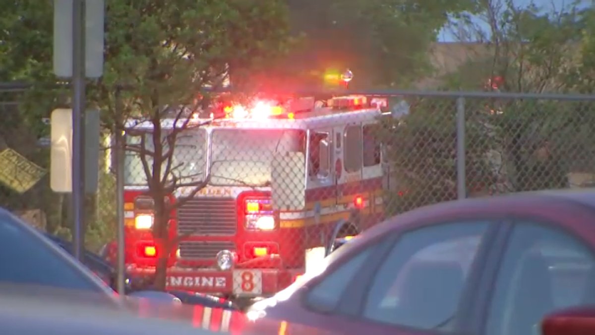Crews responding to fire at large junkyard in Camden, NJ
