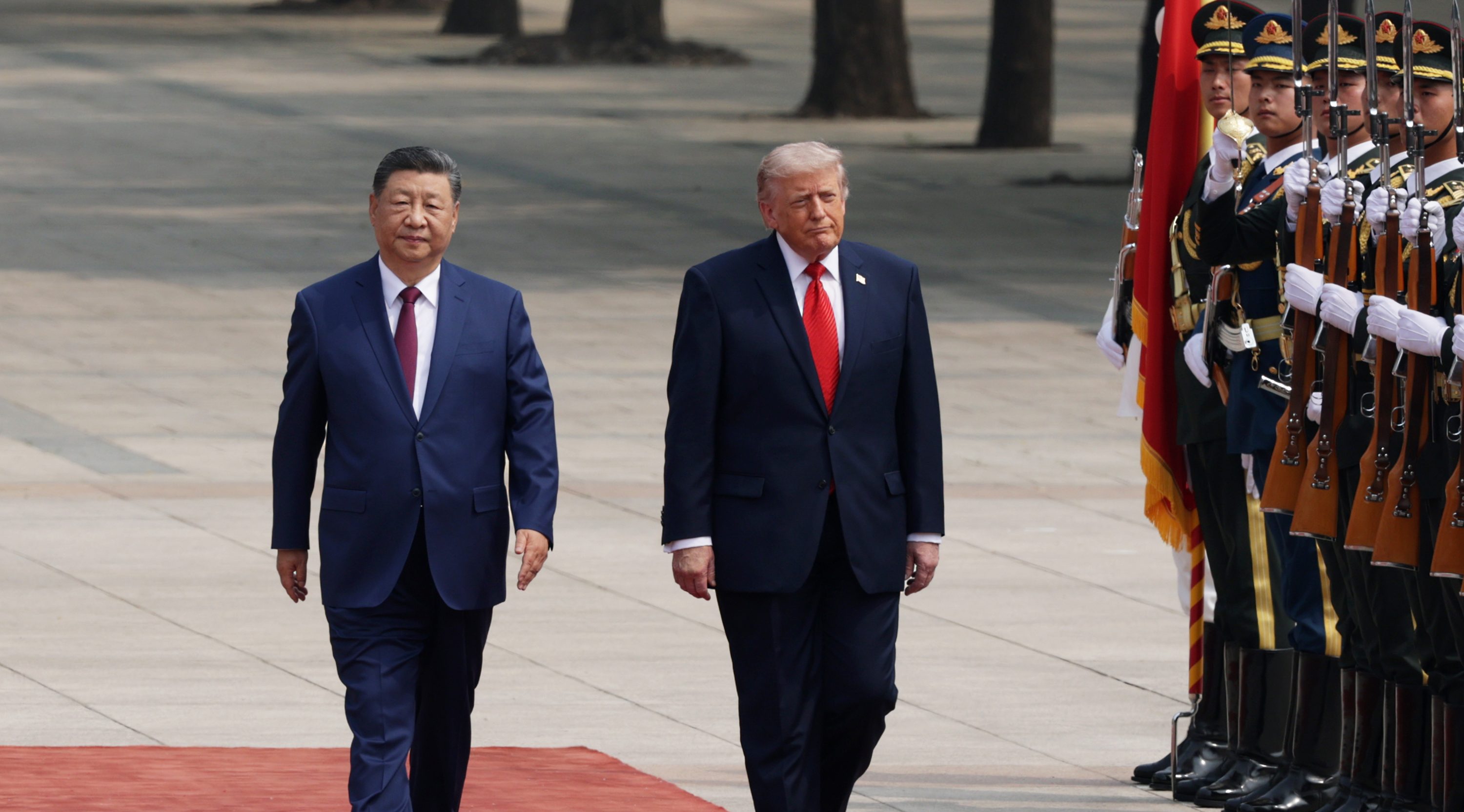 Trump has fanfare-filled meeting with Xi in China, but major breakthroughs may be elusive