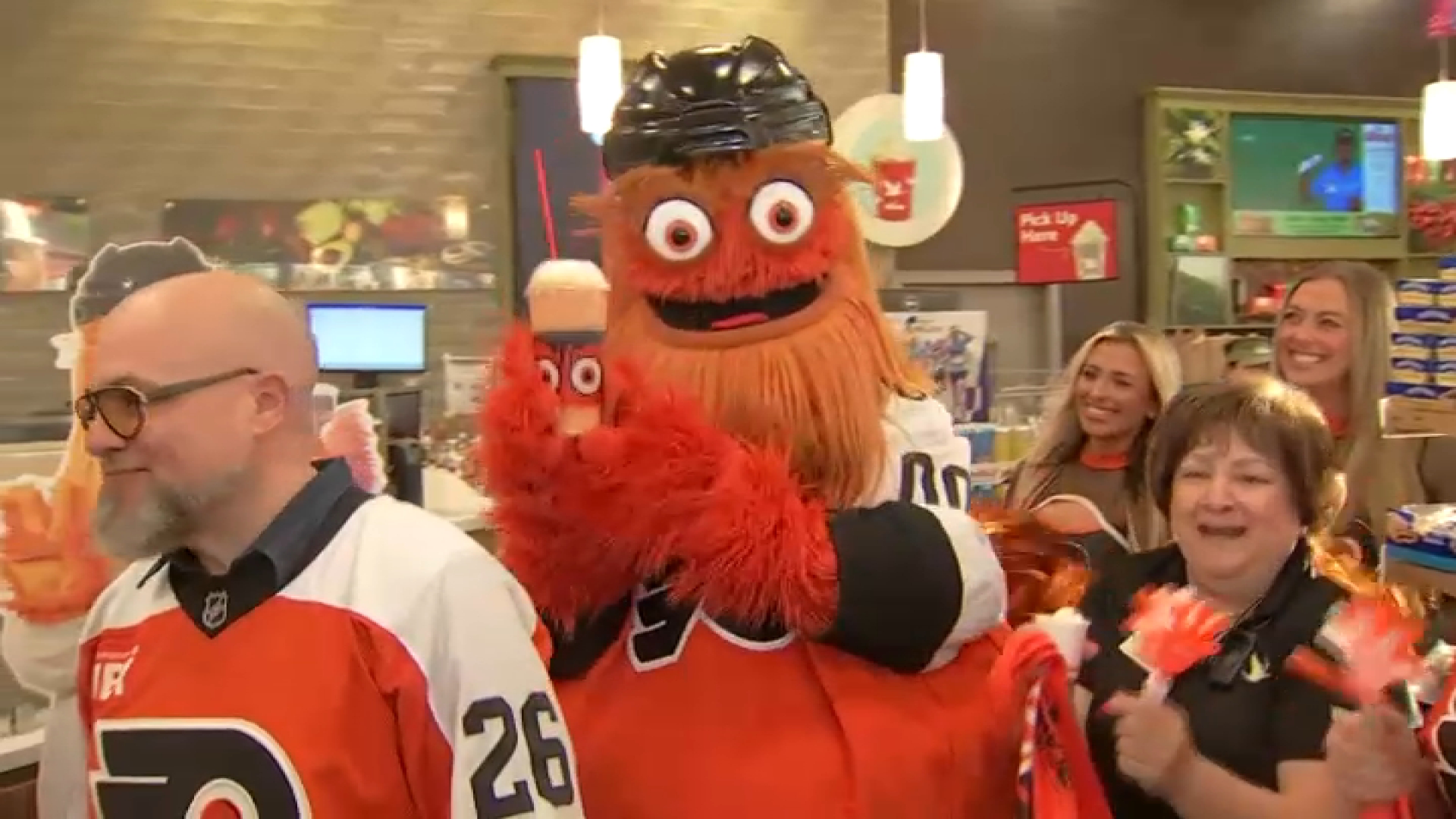 Cheers to the Flyers' playoff run with a new Gritty smoothie at Wawa