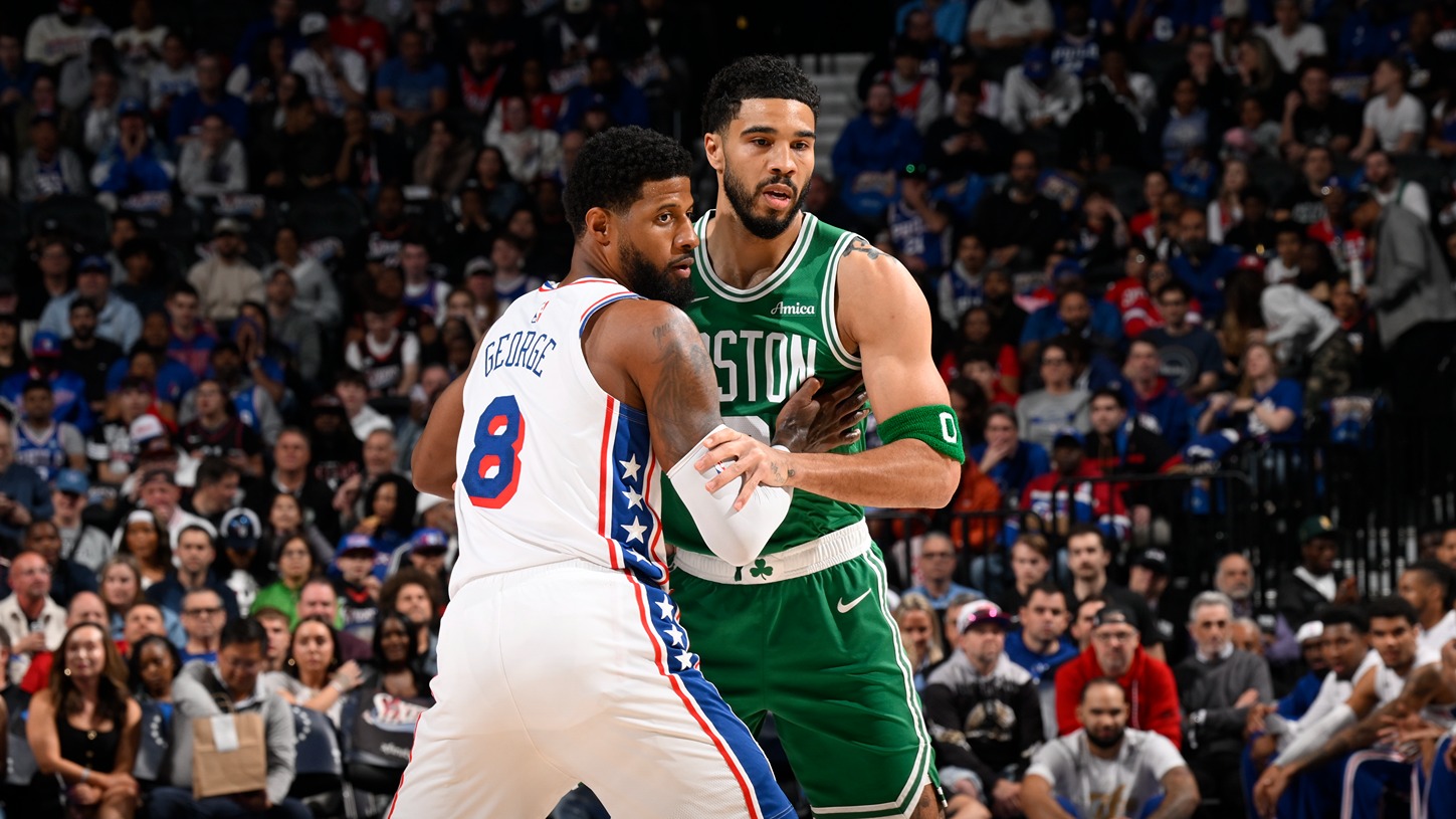 Tatum ruled out for Sixers-Celtics Game 7, George dealing with illness
