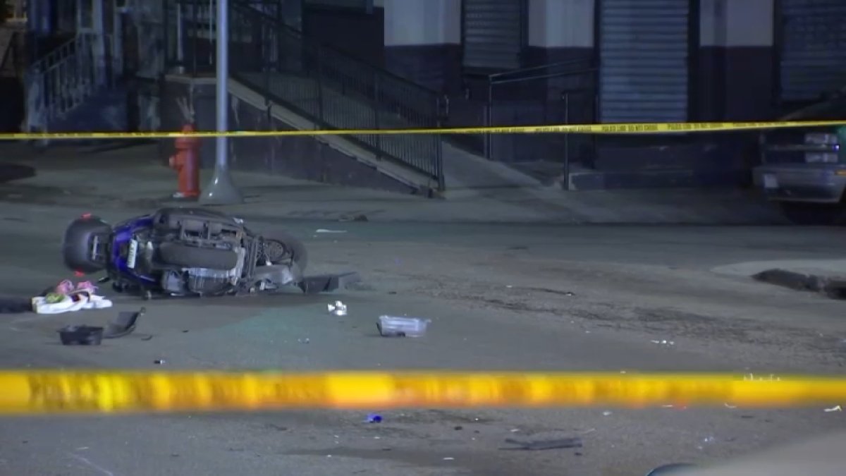 Teen hospitalized after hit-and-run moped crash in North Philly