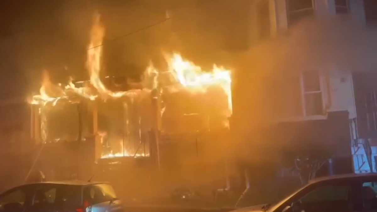 Fire rips through home in Philadelphia's Olney neighborhood, other homes damaged