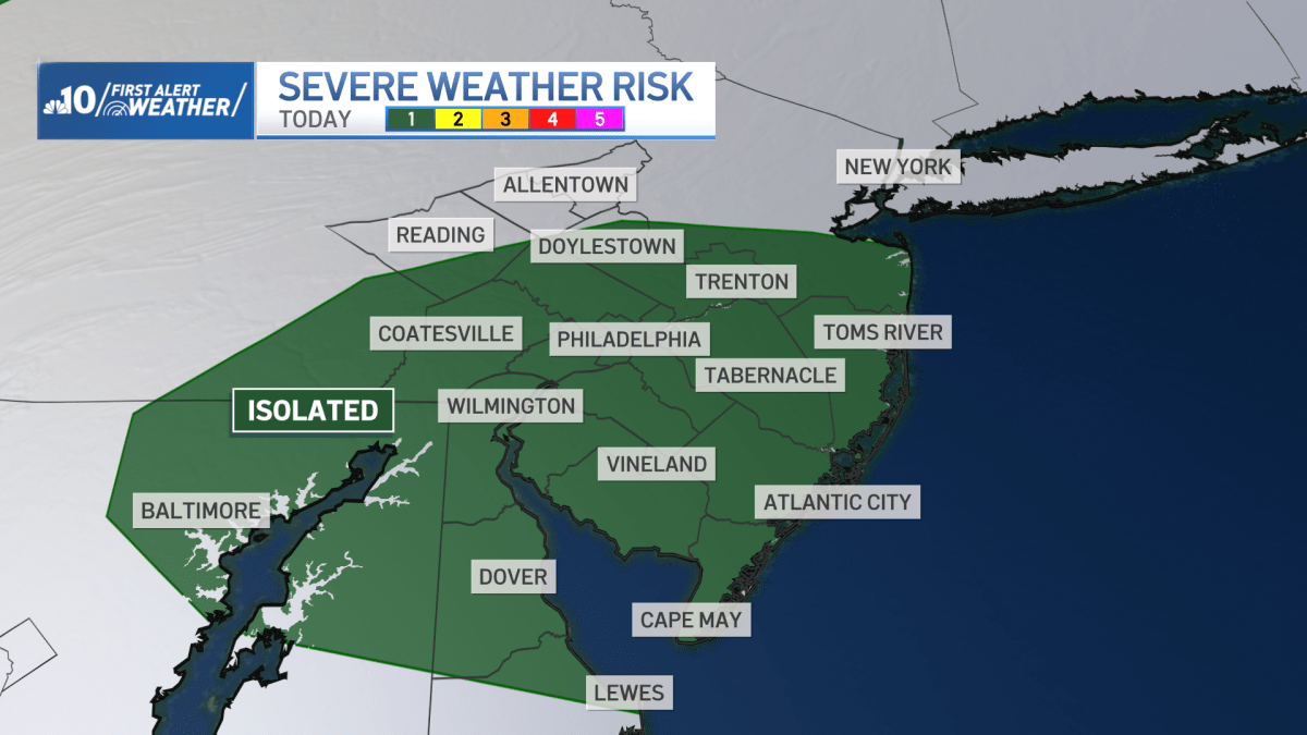 Widespread showers, a few storms ahead of milder weather for Mother's Day