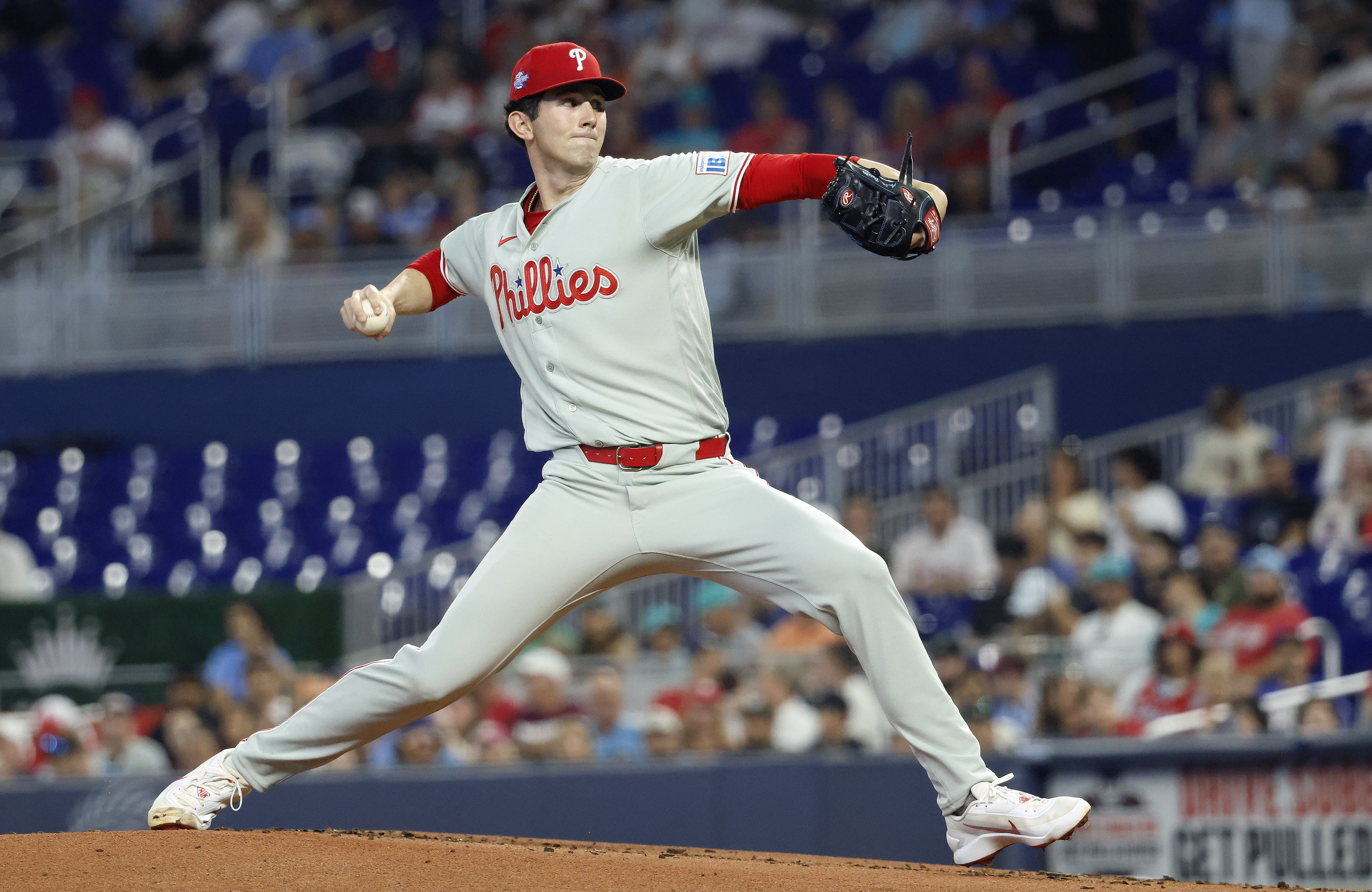 Phillies get just one hit as four-game winning streak ends