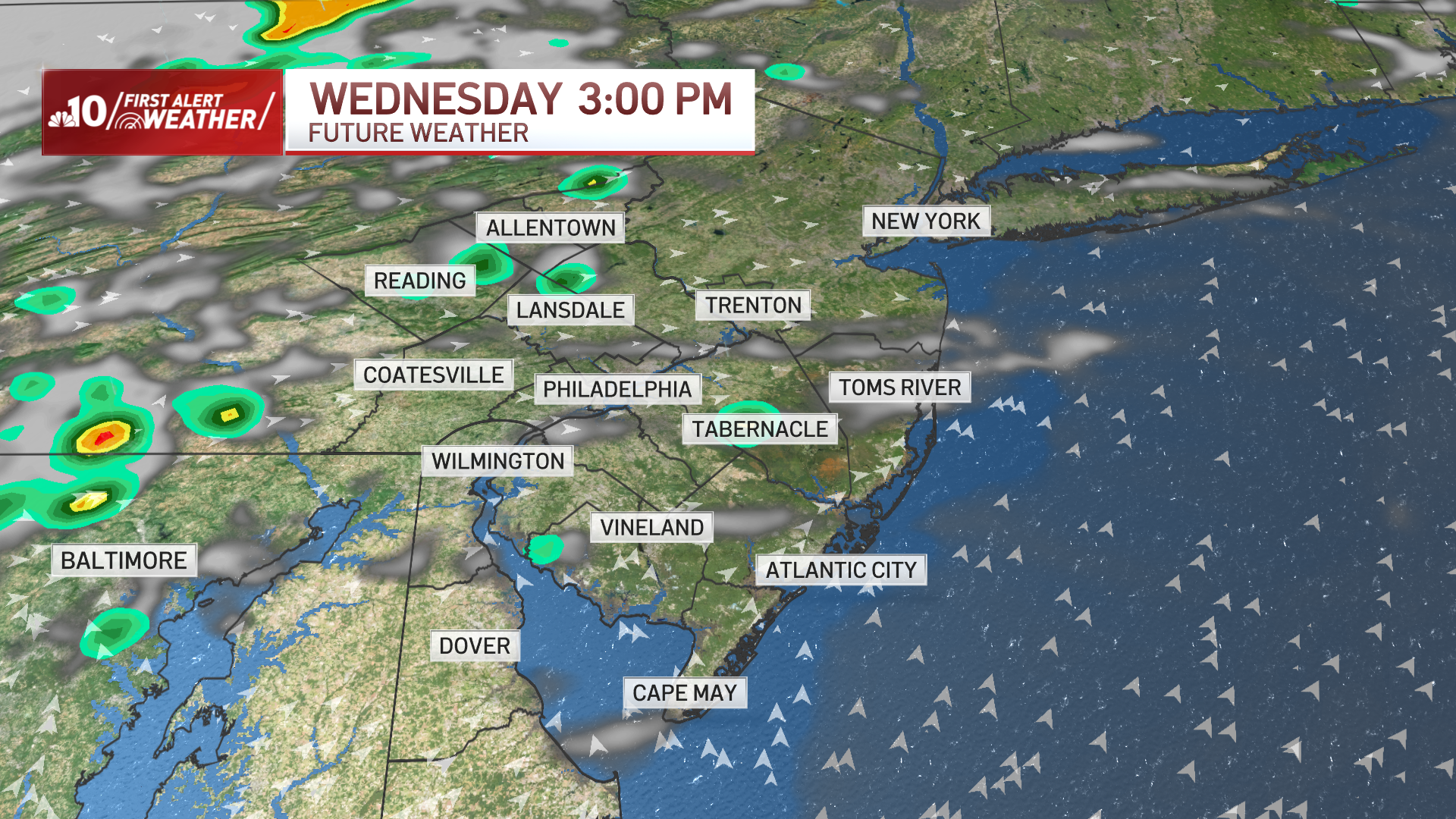 Record heat, strong storms tomorrow – NBC10 Philadelphia
