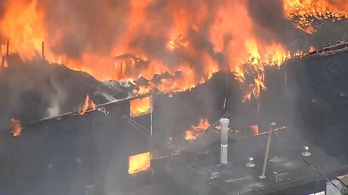 WATCH LIVE: Gas explosion destroys Dallas apartment building, sparks 5-alarm fire: DFR