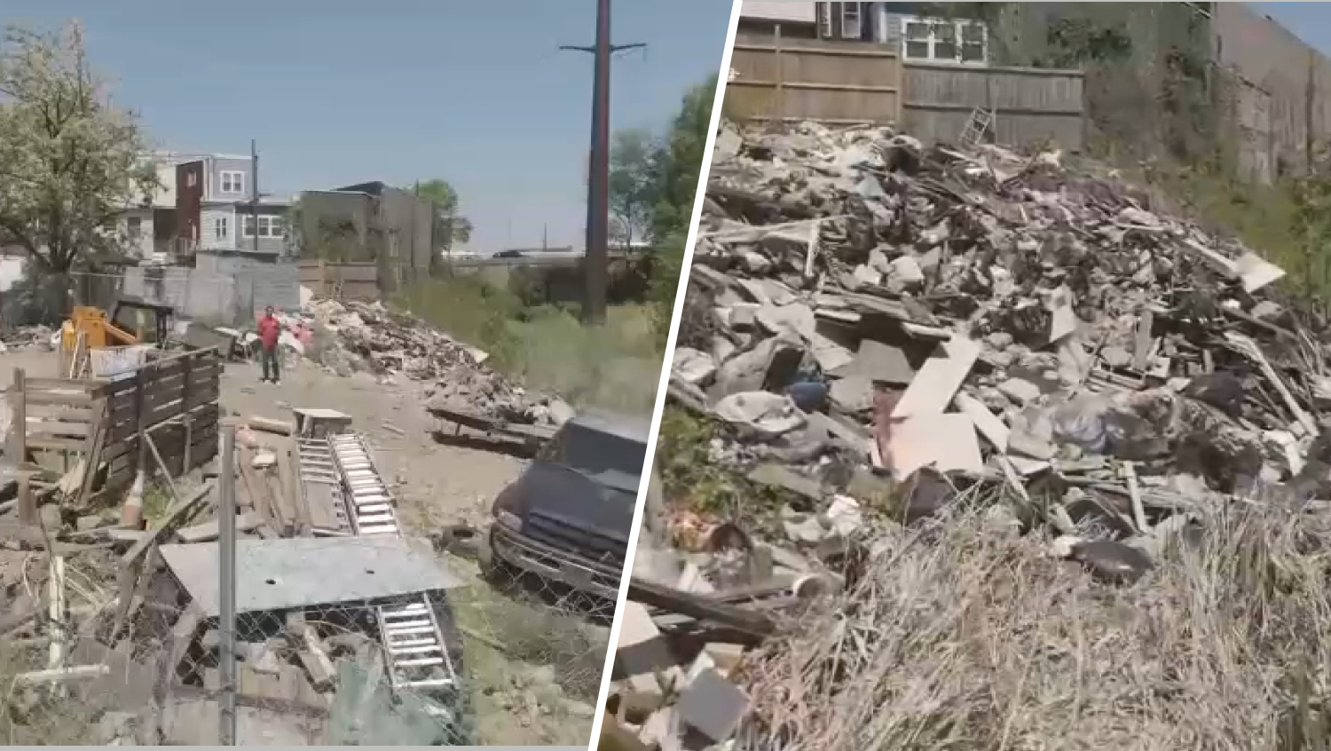 Massive illegal dumping site in Northeast Philly has residents fed up