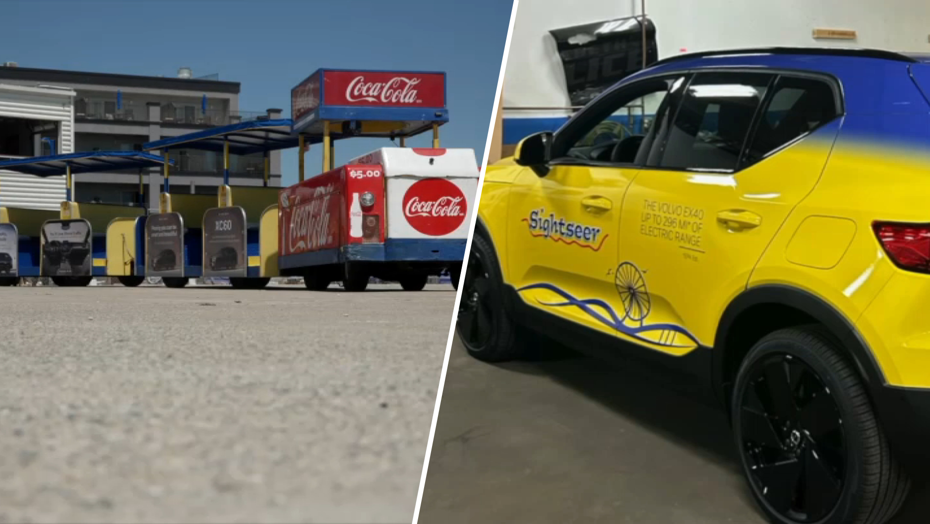 nbcphiladelphia.com - Ted Greenberg - Watch the tram car, please': Wildwoods boardwalk tram cars add electric Volvo vehicles to fleet