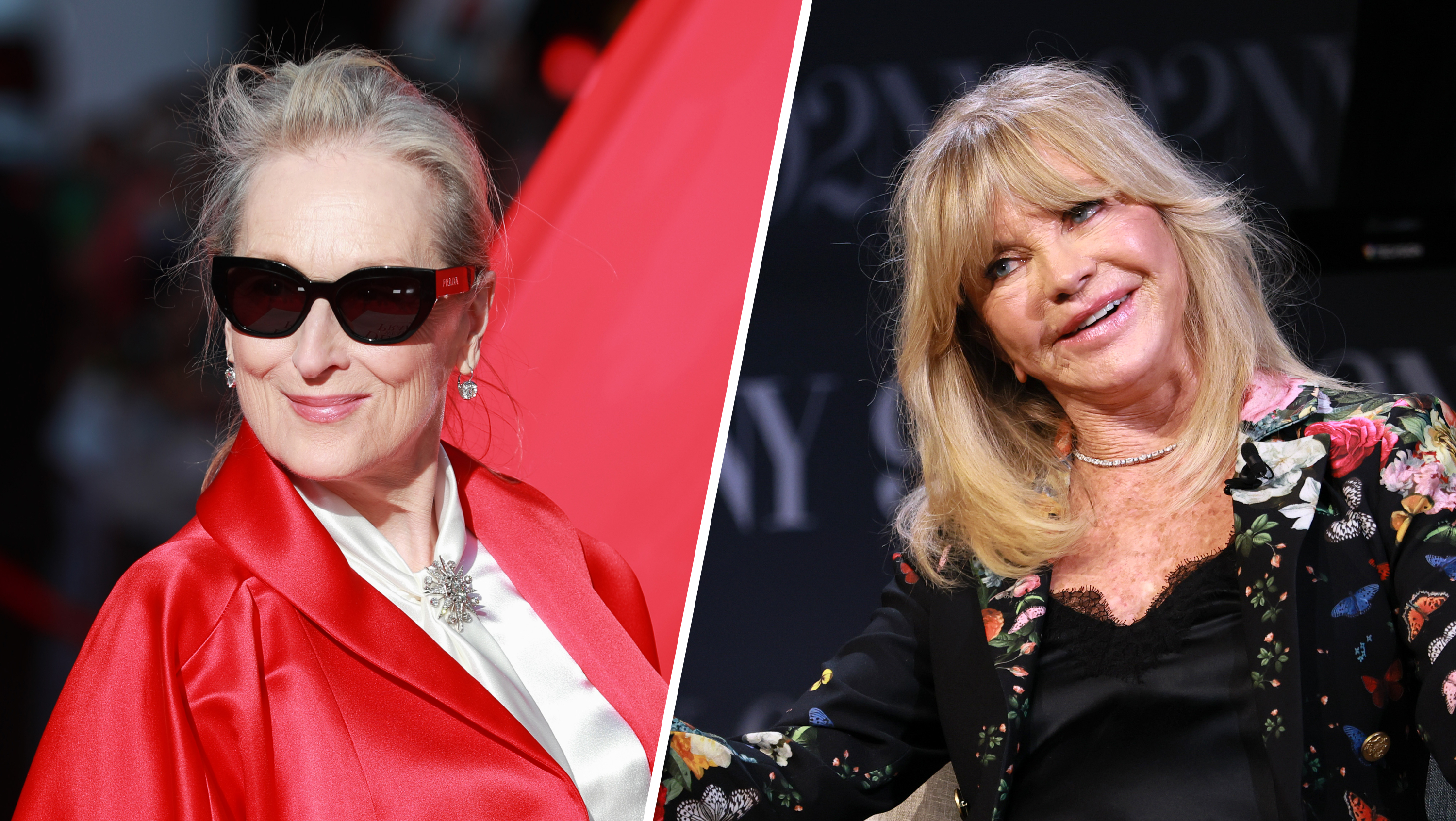 Goldie Hawn reacts to Meryl Streep saying she had ‘beef' with her on the set of ‘Death Becomes Her'