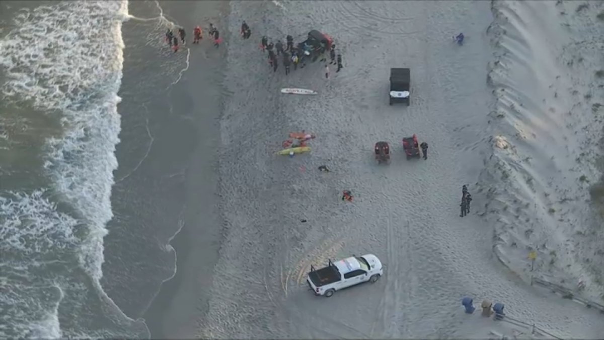 Search continues for missing boogie boarder off Ocean City, New Jersey