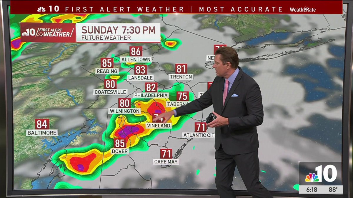 Severe storms on the way – NBC10 Philadelphia