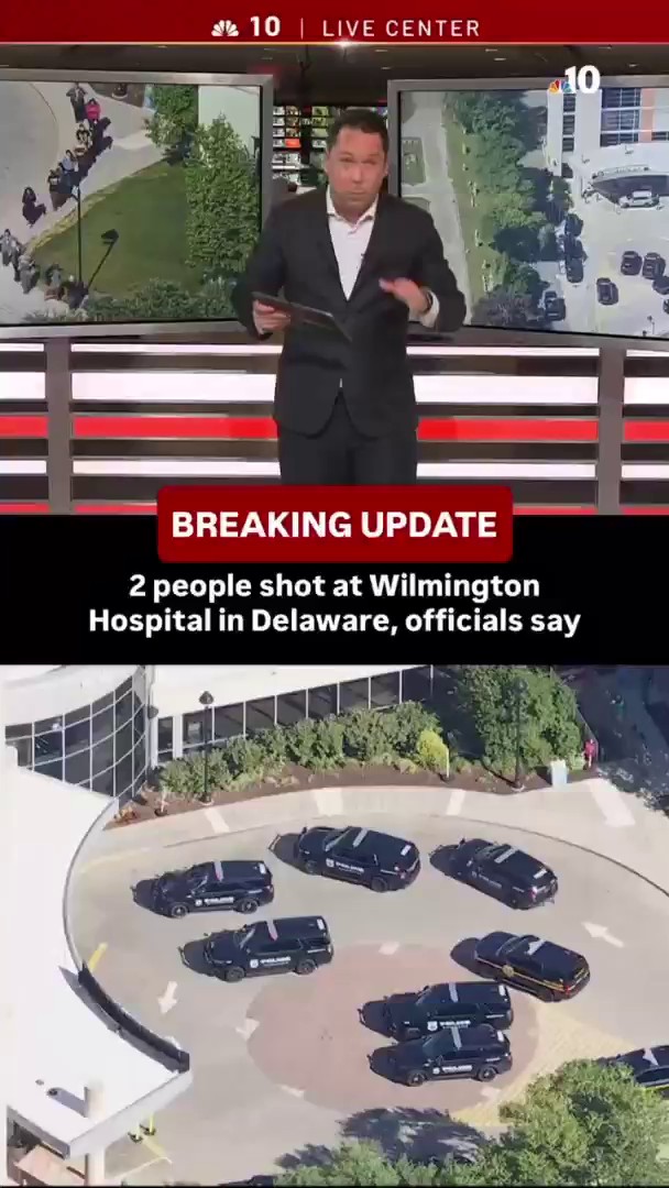 nbcphiladelphia.com - 2 people shot at Wilmington Hospital in Delaware