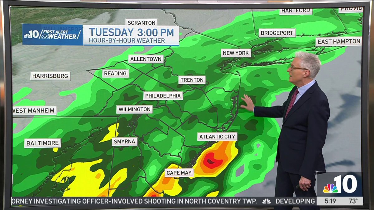Grab the umbrella, more rain on the way – NBC10 Philadelphia