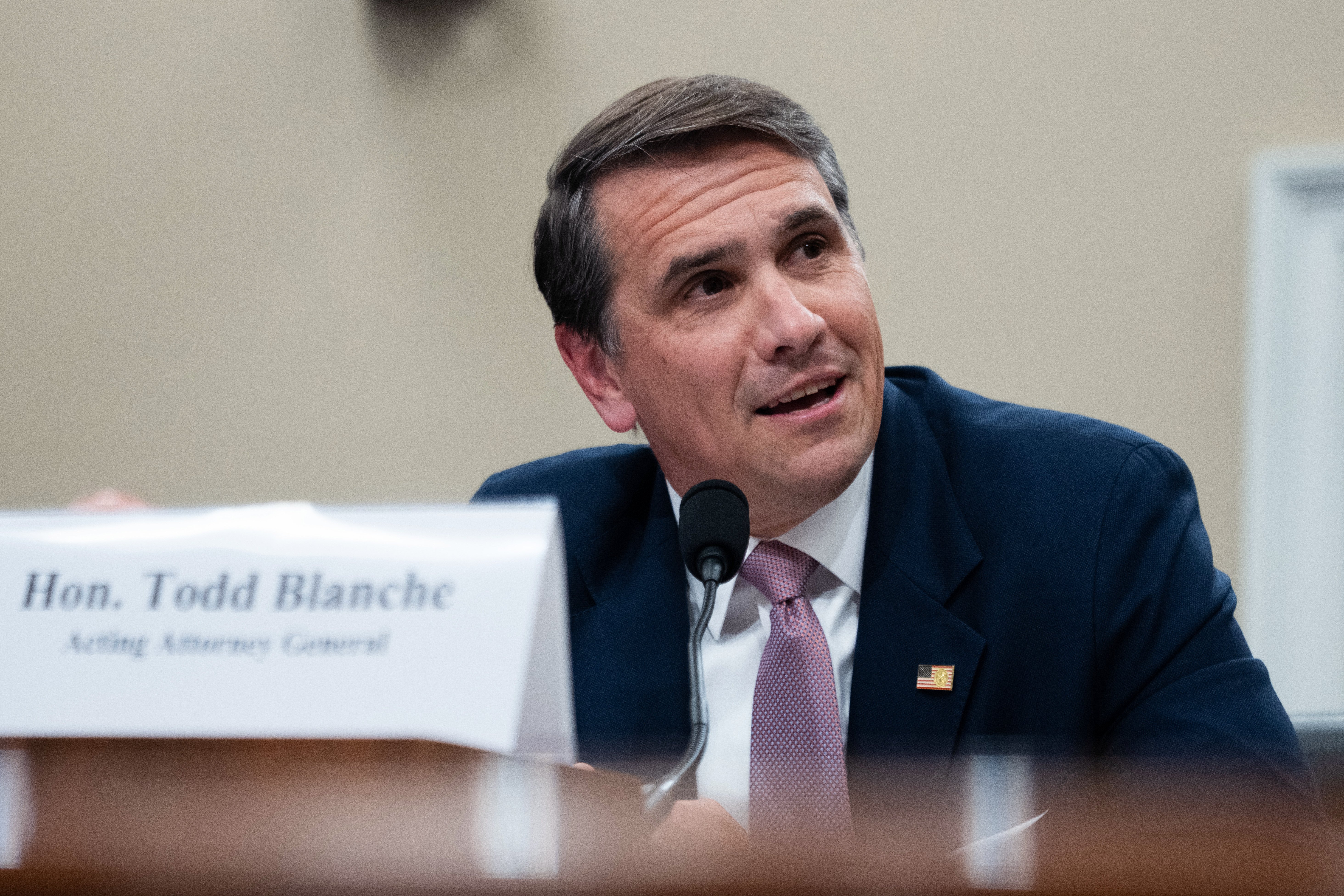 President Trump will nominate Todd Blanche as attorney general