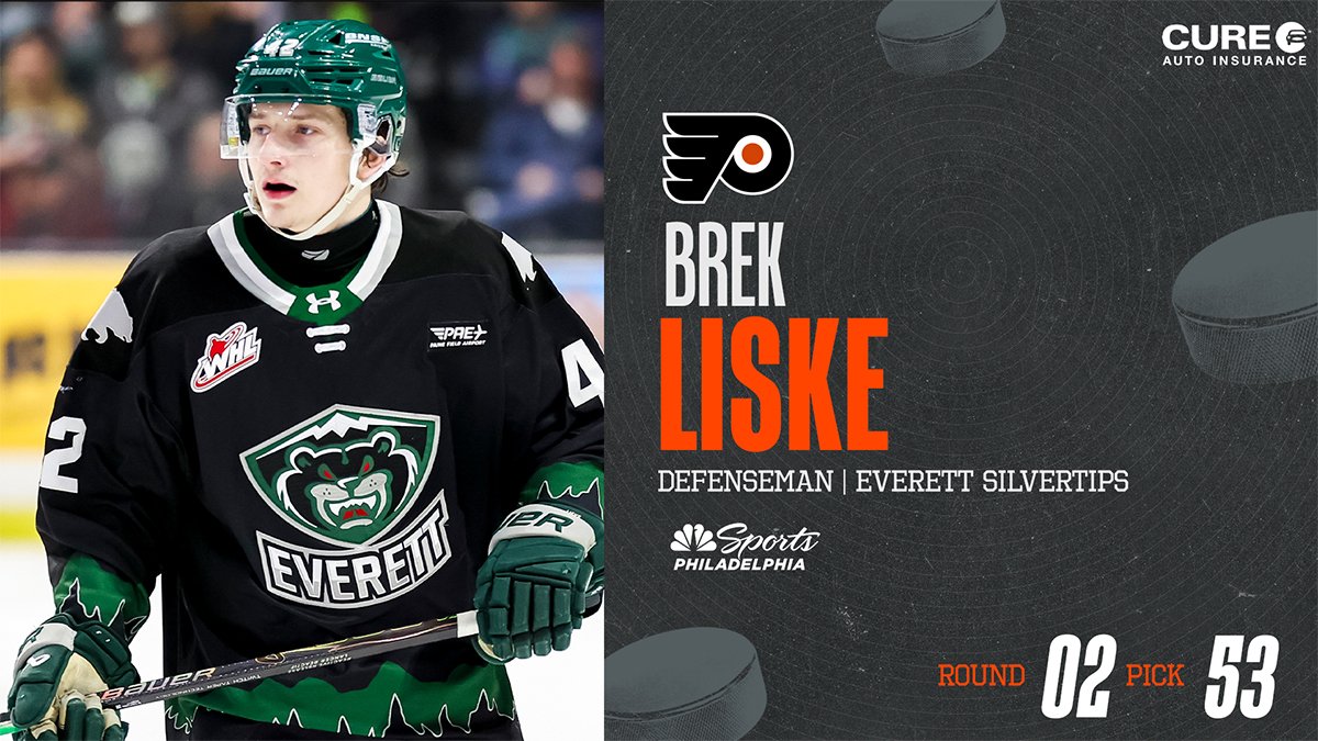 Brek NHL draft 2026: Flyers take Brek Liske in second round – NBC10 Philadelphia