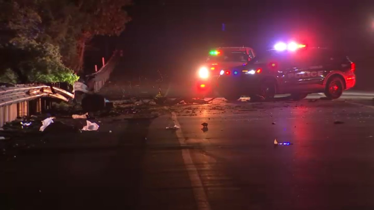 One dead after single-vehicle crash on I-95 in Bucks County, officials say