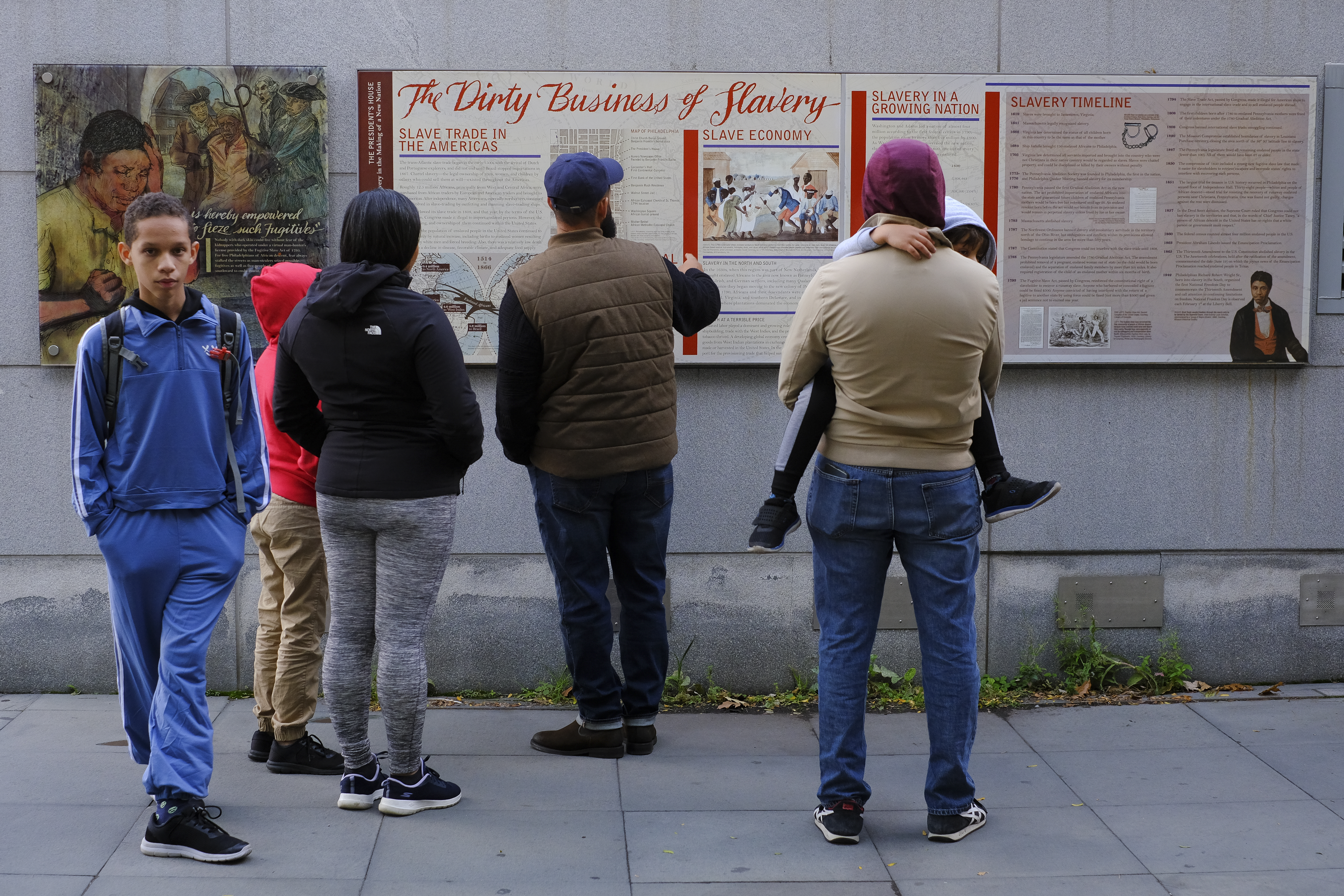 Trump administration can replace slavery exhibit in Philadelphia, court says