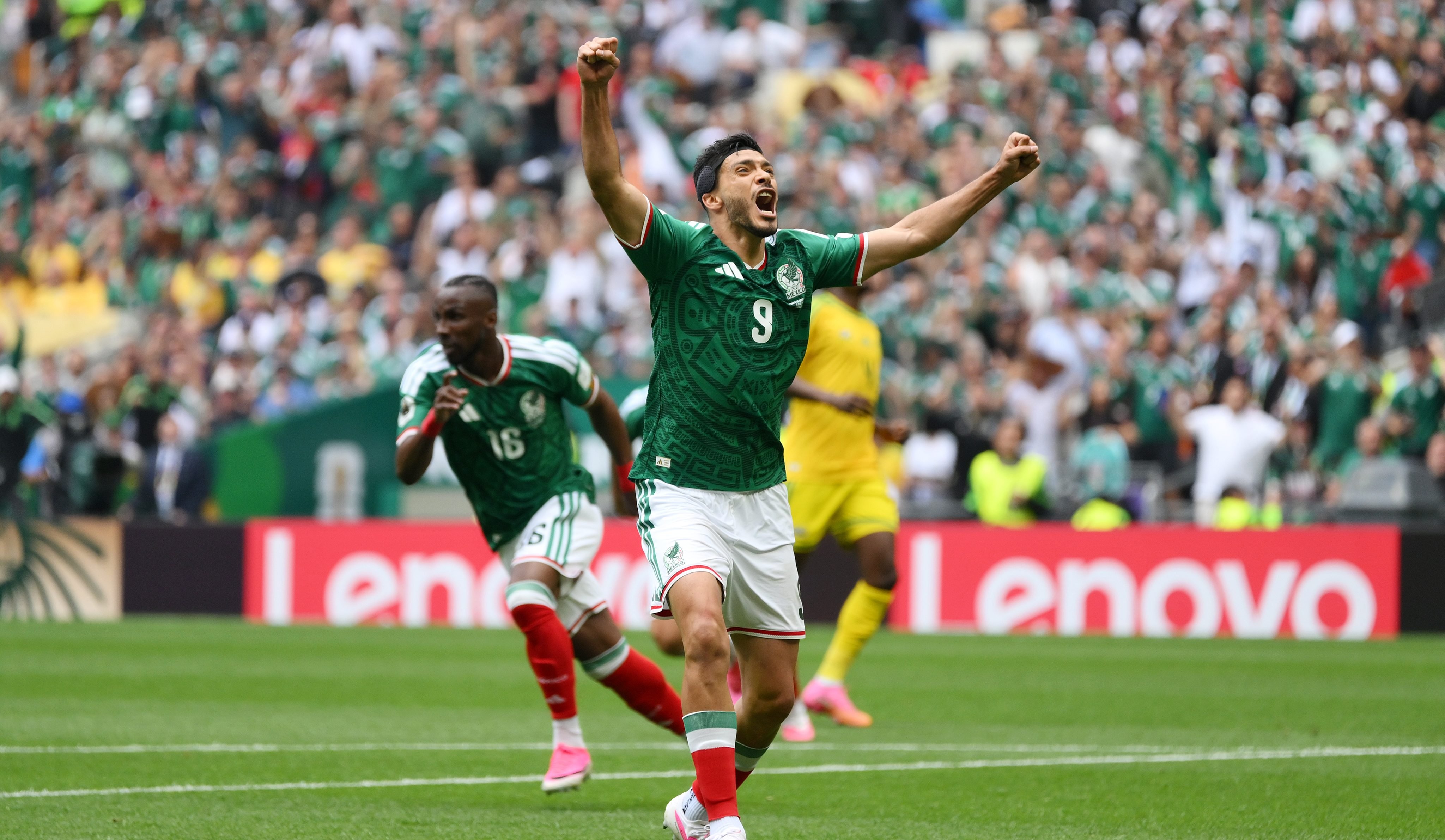 Mexico tops South Africa 2-0 in World Cup opener with three red cards