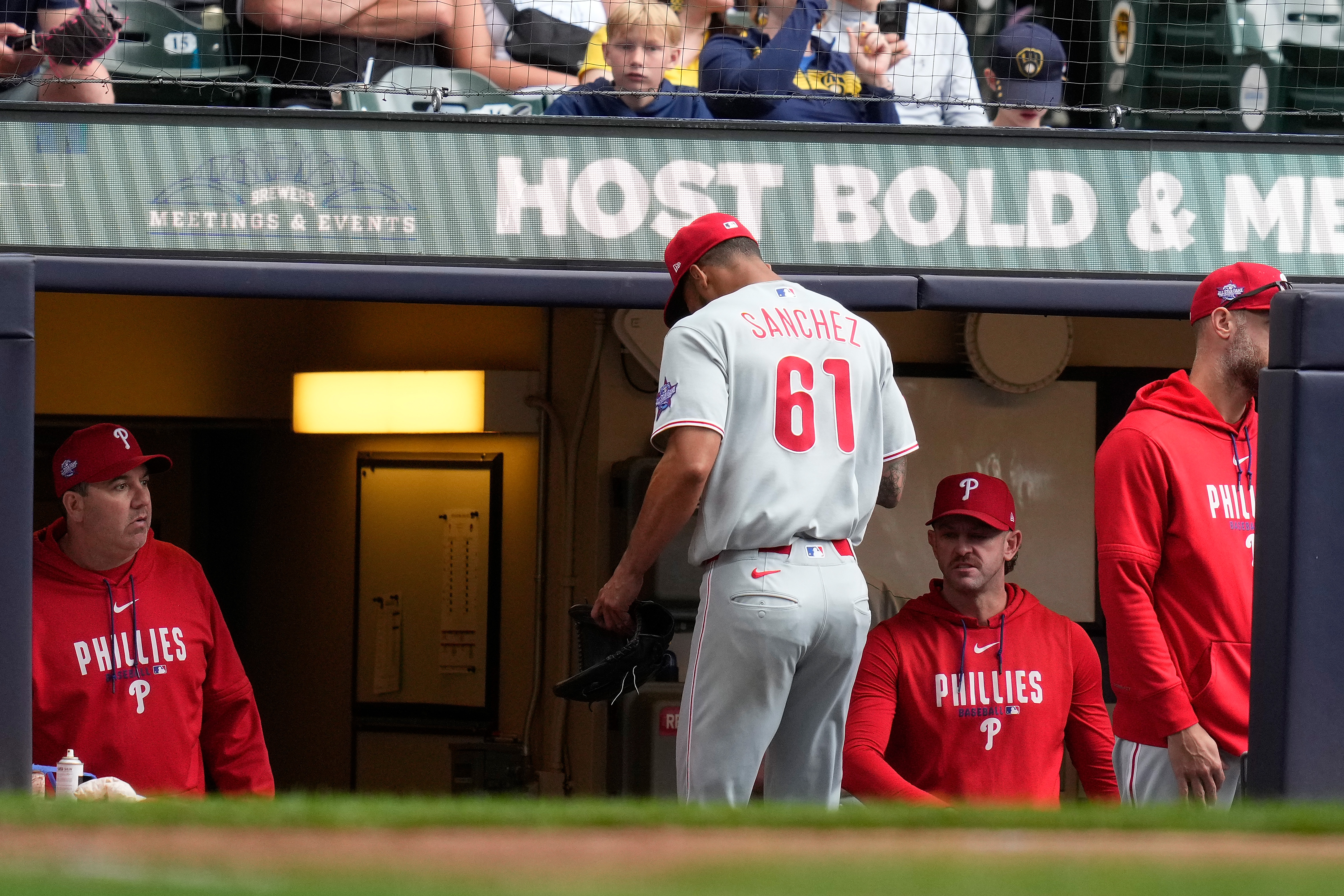 Didn't see this brewin' – Cristopher Sanchez pounded in Milwaukee