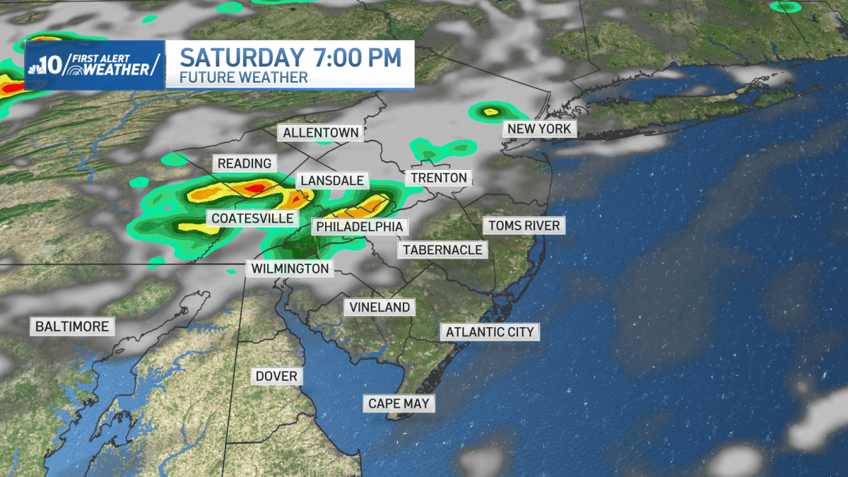 Weather alerts for heat and storms this weekend – NBC10 Philadelphia