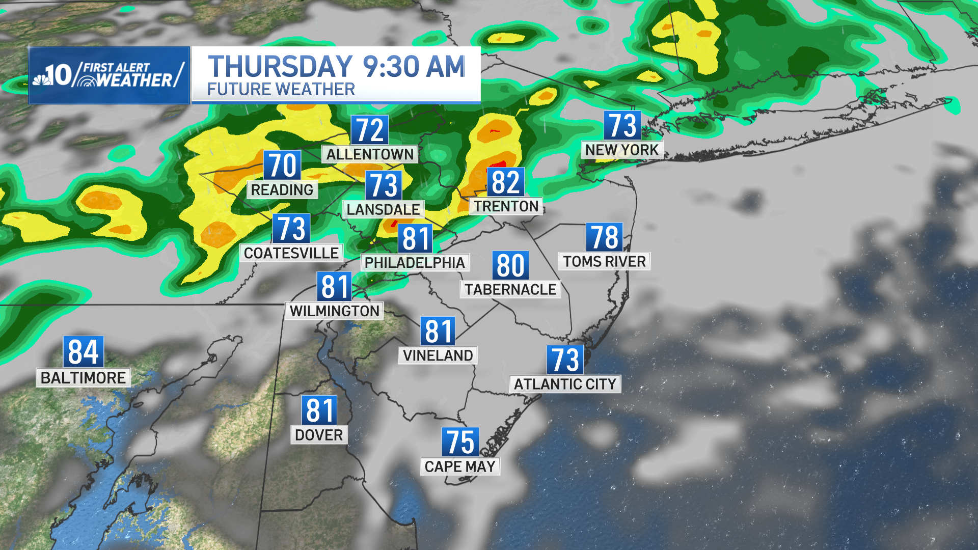 Heat and humidity return Thursday with storm chances